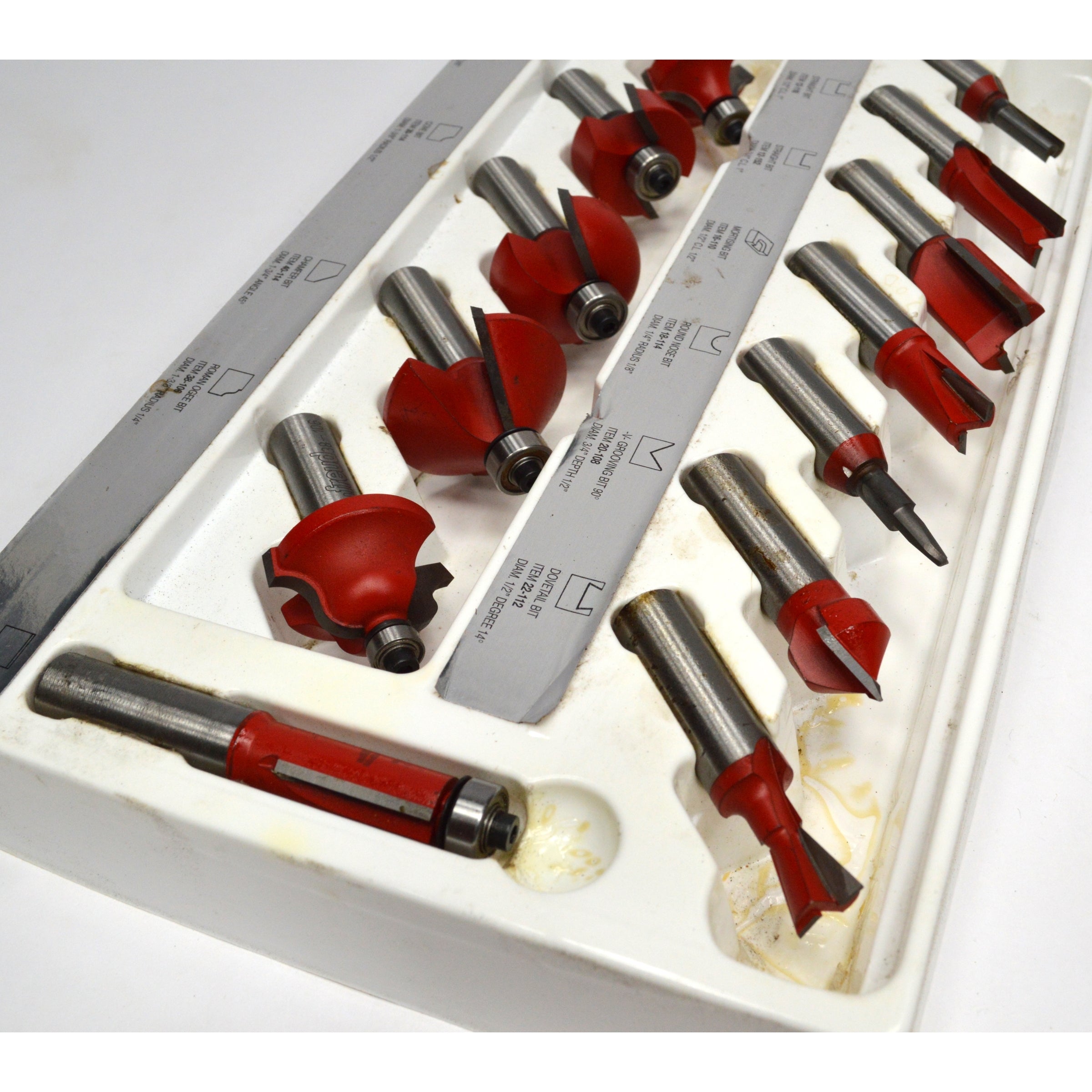 FREUD Premium Woodworking Router Bit Set #91-100 with 13 Specialty Bits & Storage Box – Perfect for DIY Projects, Cabinet Making, and Professional Woodworking