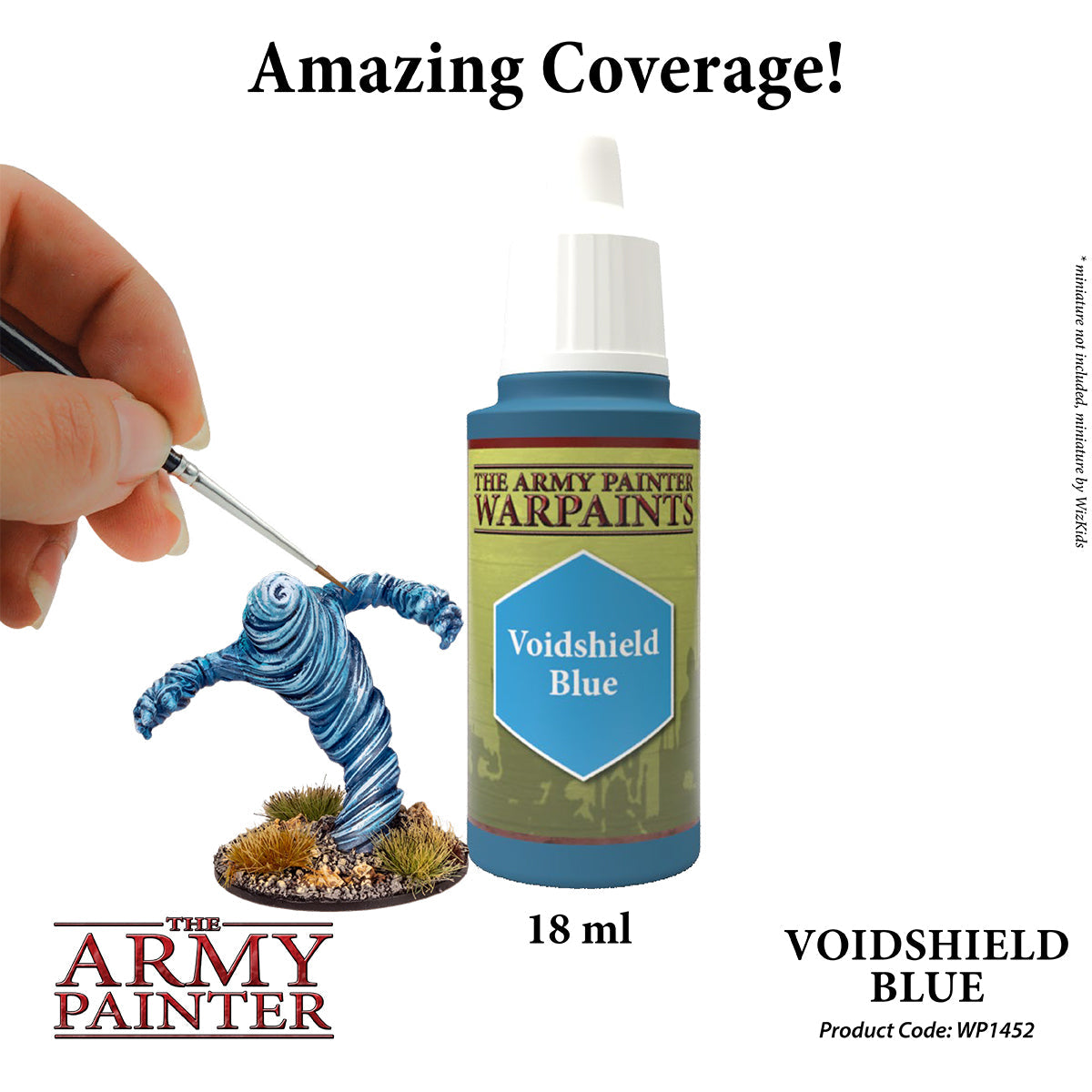 Voidshield Blue Warpaints - High-Quality Face & Body Paint for Cosplay, Halloween & Fantasy Makeup - Perfect for Costume Parties & Theatrical Performances
