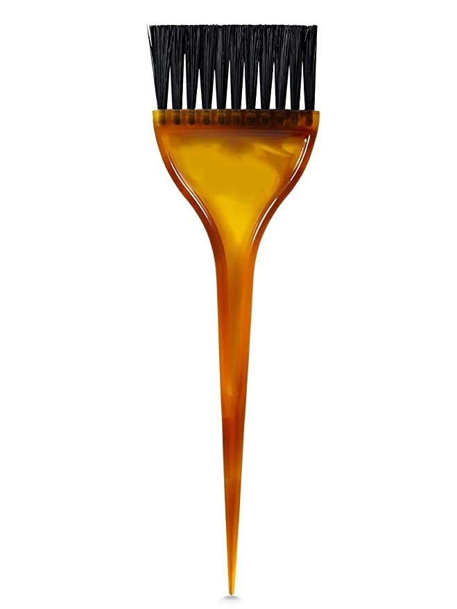 Professional Maple Dye Brush, Mehandi Brush, Bleach Brush & Hair Comb Combo Pack (3-Piece Set) – Perfect for Salon, Home Hair Coloring & Henna Tattoo Application