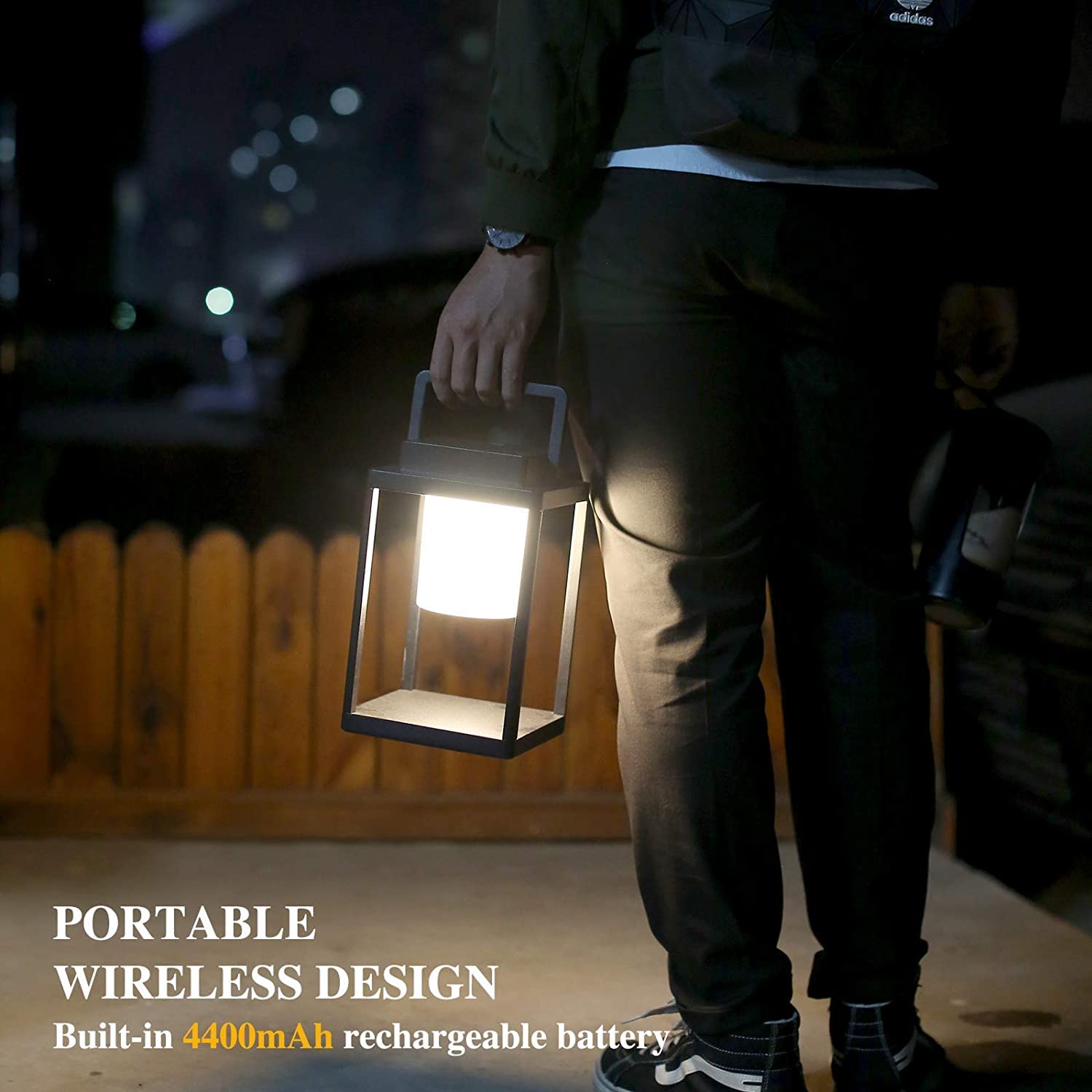 HFVLITE Cordless Rechargeable LED Table Lamp - Waterproof, Touch-Sensitive, Dimmable for Indoor & Outdoor Use | Perfect for Garden, Patio, Yard, Path, Bedroom & Desk Lighting | Portable Battery Operated Night Light