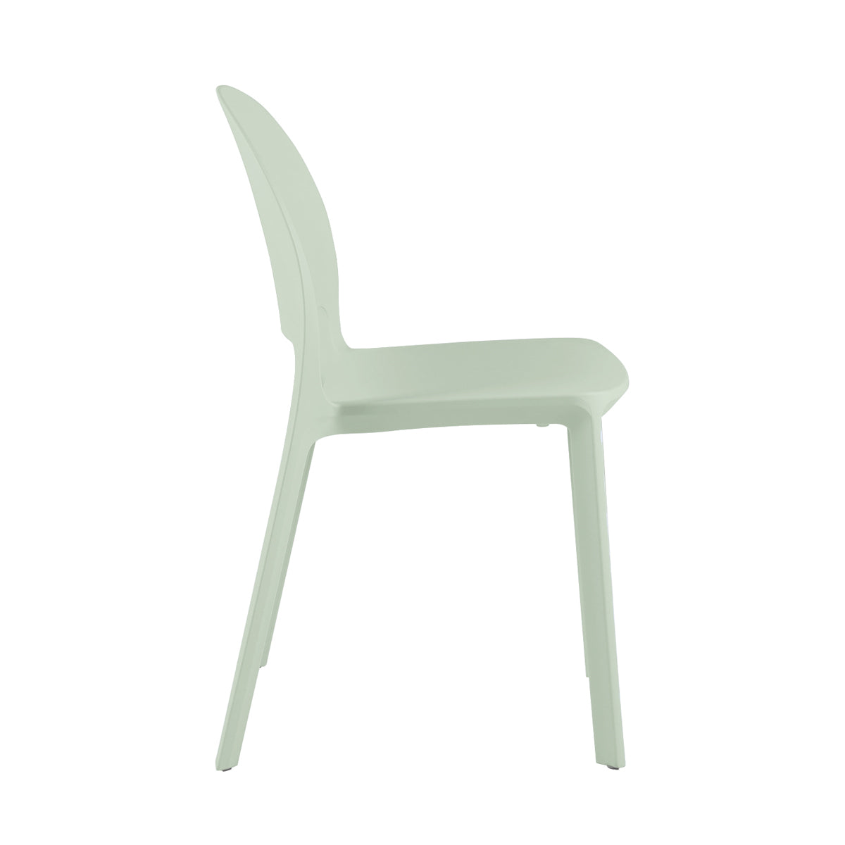 Modern Arch Stacking Dining Chair - Sturdy & Space-Saving Stackable Chairs for Kitchen, Dining Room, or Office - Perfect for Small Spaces & Entertaining
