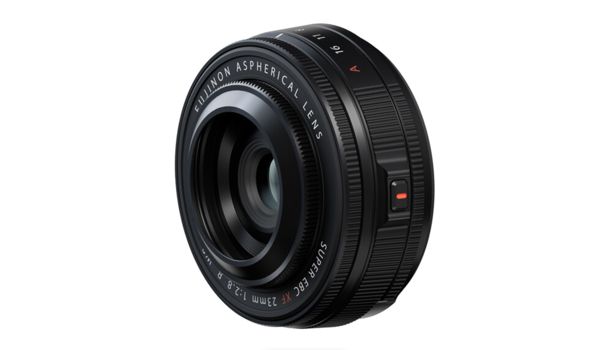 FUJIFILM FUJINON XF23mm F2.8 R WR Prime Lens (Black) - Compact Weather-Resistant Mirrorless Camera Lens for Street & Travel Photography