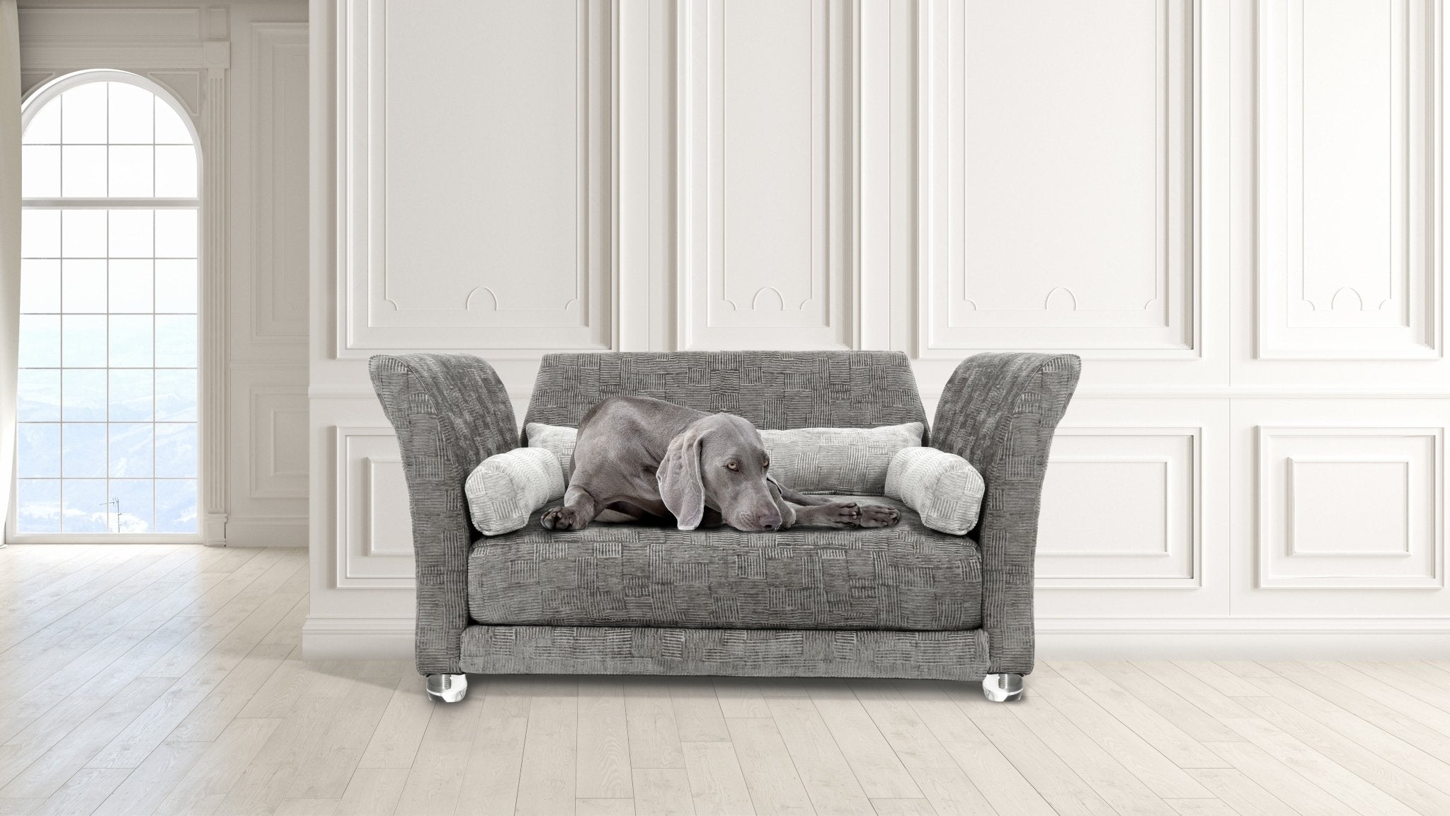 Club Nine Pets Lusso Orthopedic Dog Bed for Large Dogs - Waterproof Memory Foam Support - Perfect for Arthritis & Joint Pain Relief - Ideal for Bedrooms, Living Rooms & Pet-Friendly Spaces