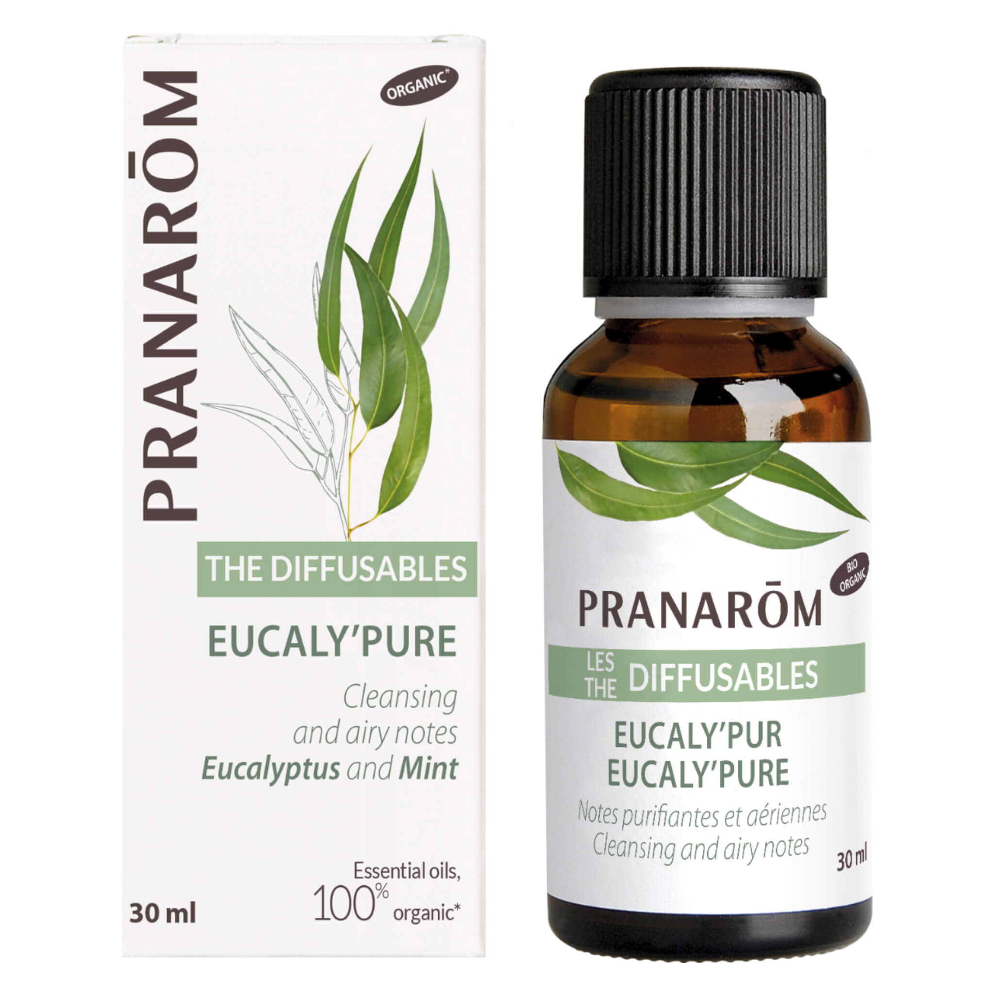 Eucaly'Pure 100% Pure Eucalyptus Essential Oil for Diffusers - Relaxation, Aromatherapy & Stress Relief at Home or Office