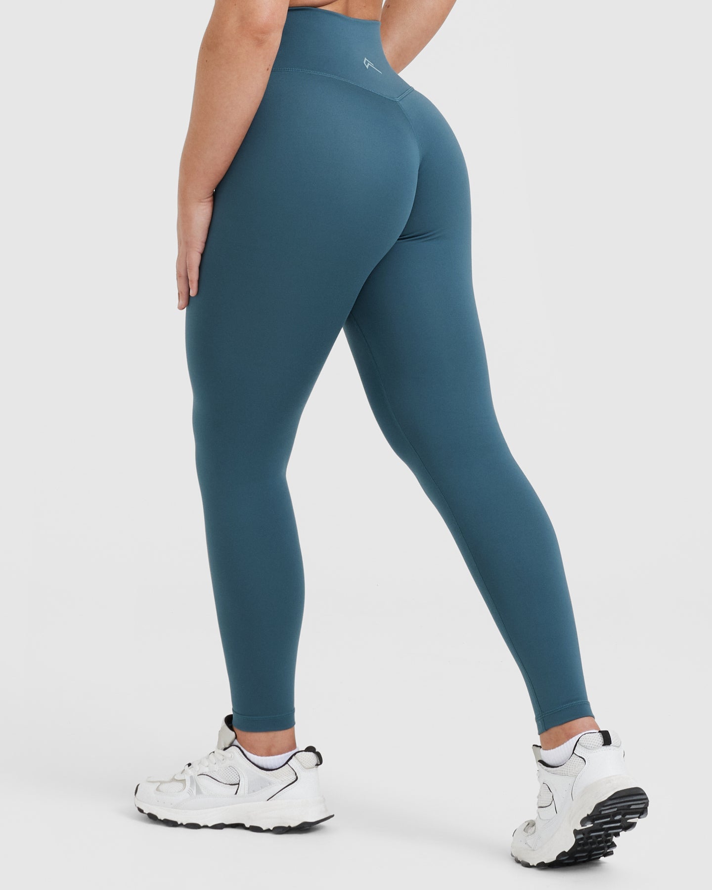 Timeless High Waisted Leggings for Women - Comfortable Yoga Pants with Tummy Control | Lake Blue | Perfect for Yoga, Gym & Everyday Wear