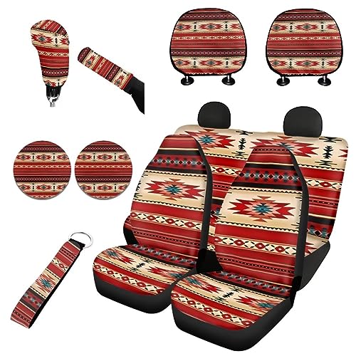 Tribal Aztec Geometric Style