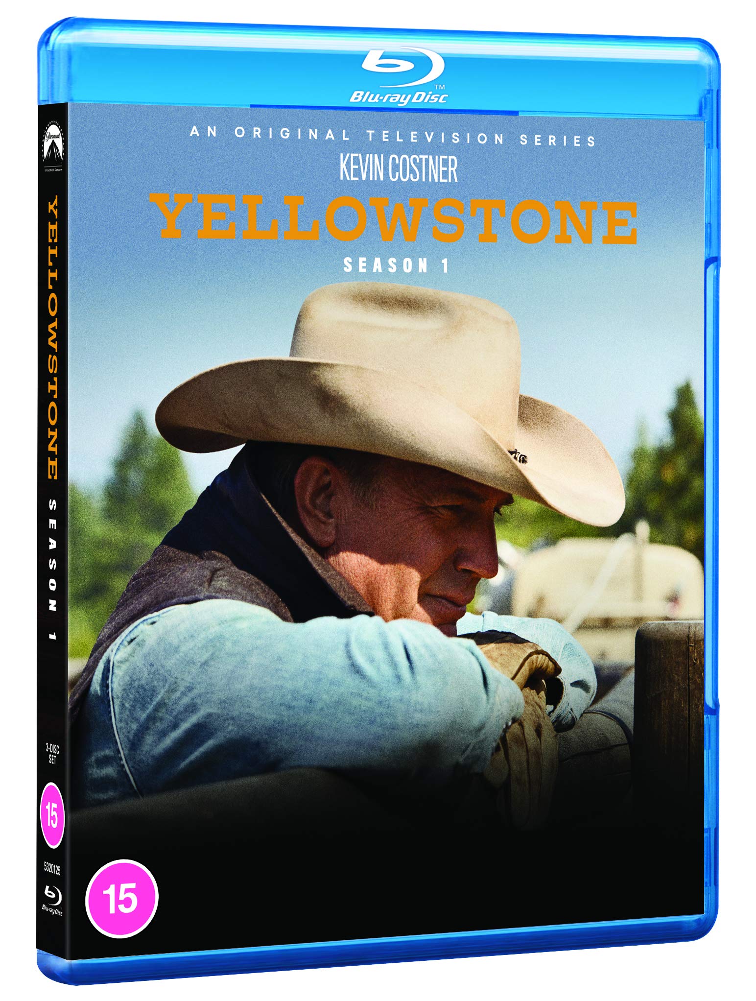Yellowstone Season 1 Blu-ray (2021) - Paramount Network TV Series, Kevin Costner Drama - Perfect for Home Entertainment & Western Fans