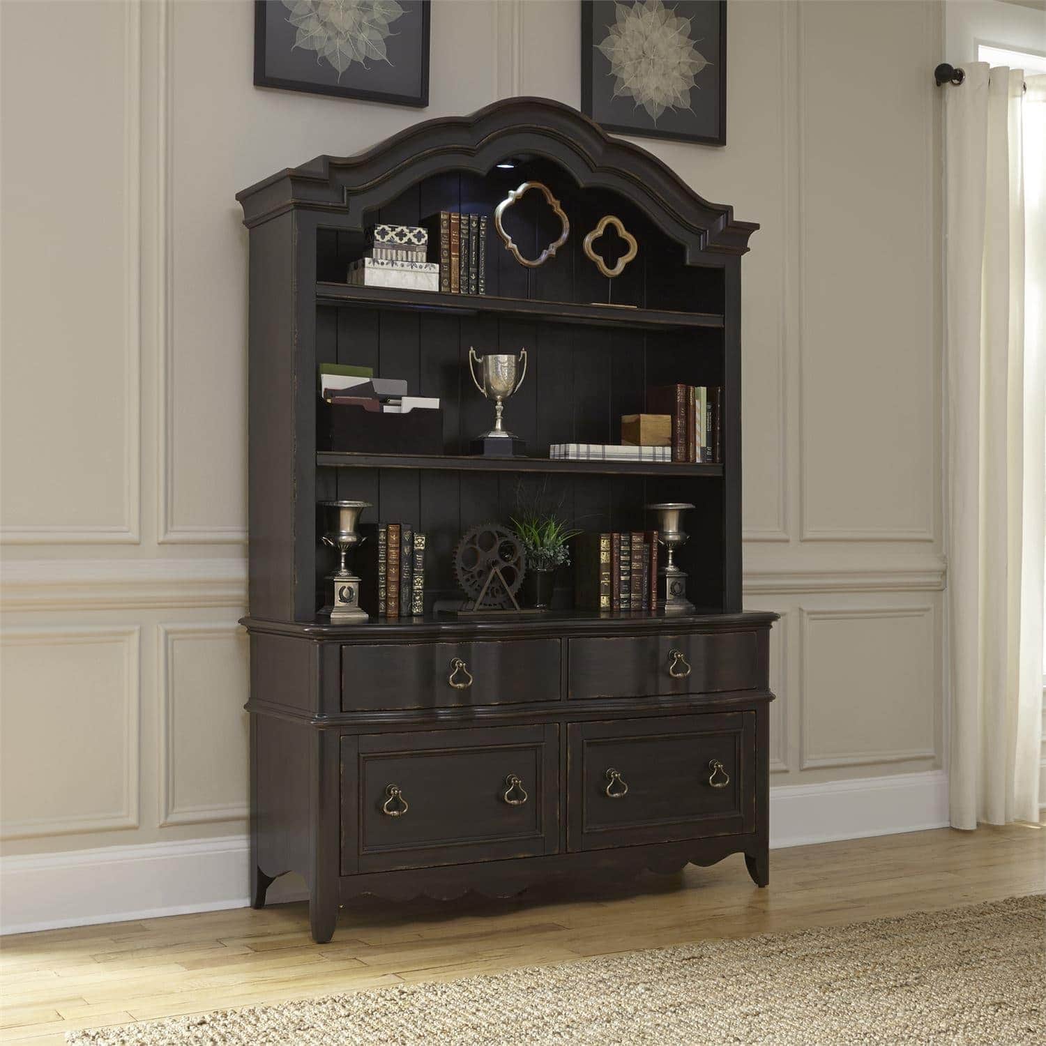 Modern Chesapeake Office Desk - Ergonomic Home & Office Workstation with Storage - Perfect for Remote Work, Study & Small Spaces