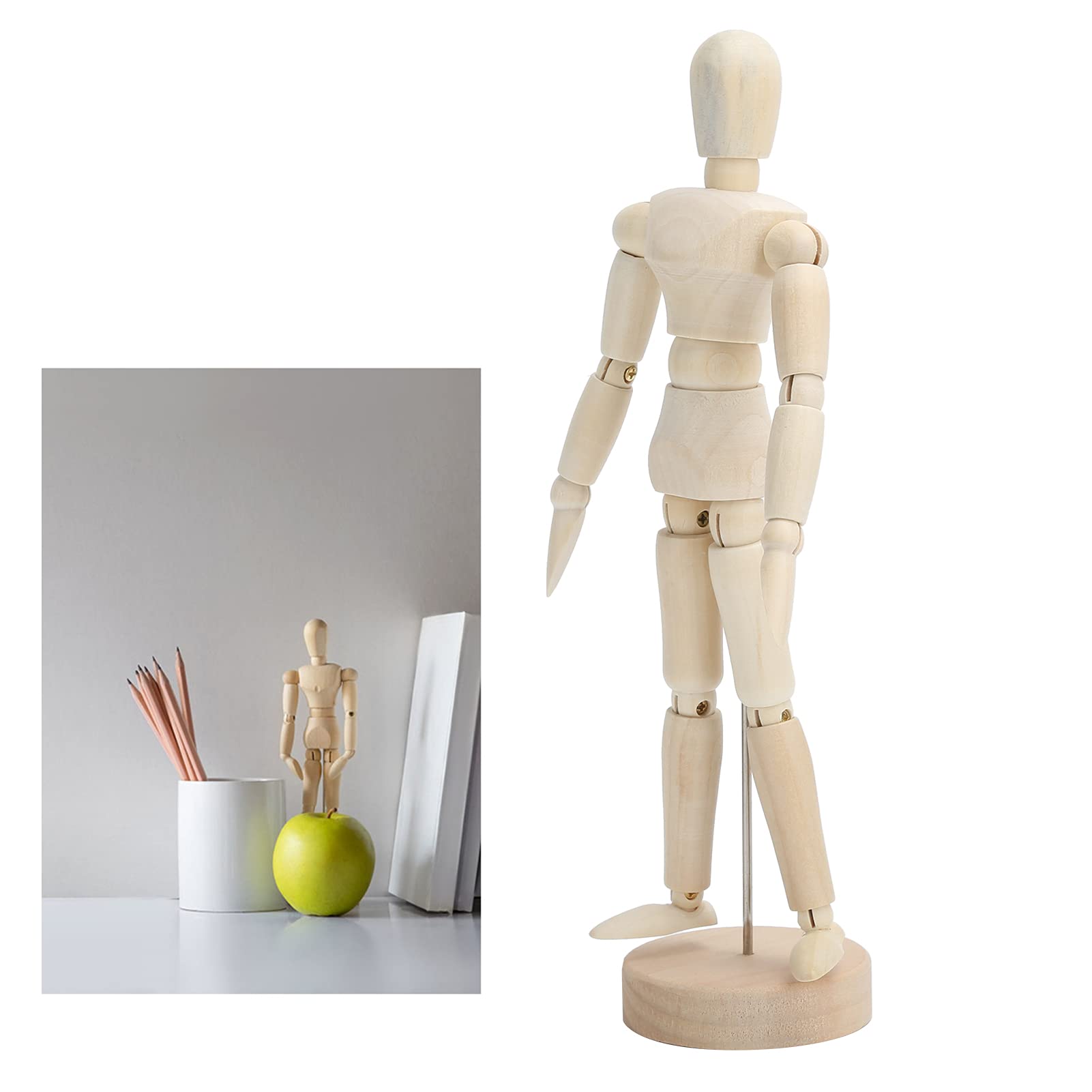 Adjustable Wooden Mannequin for Artists - 12