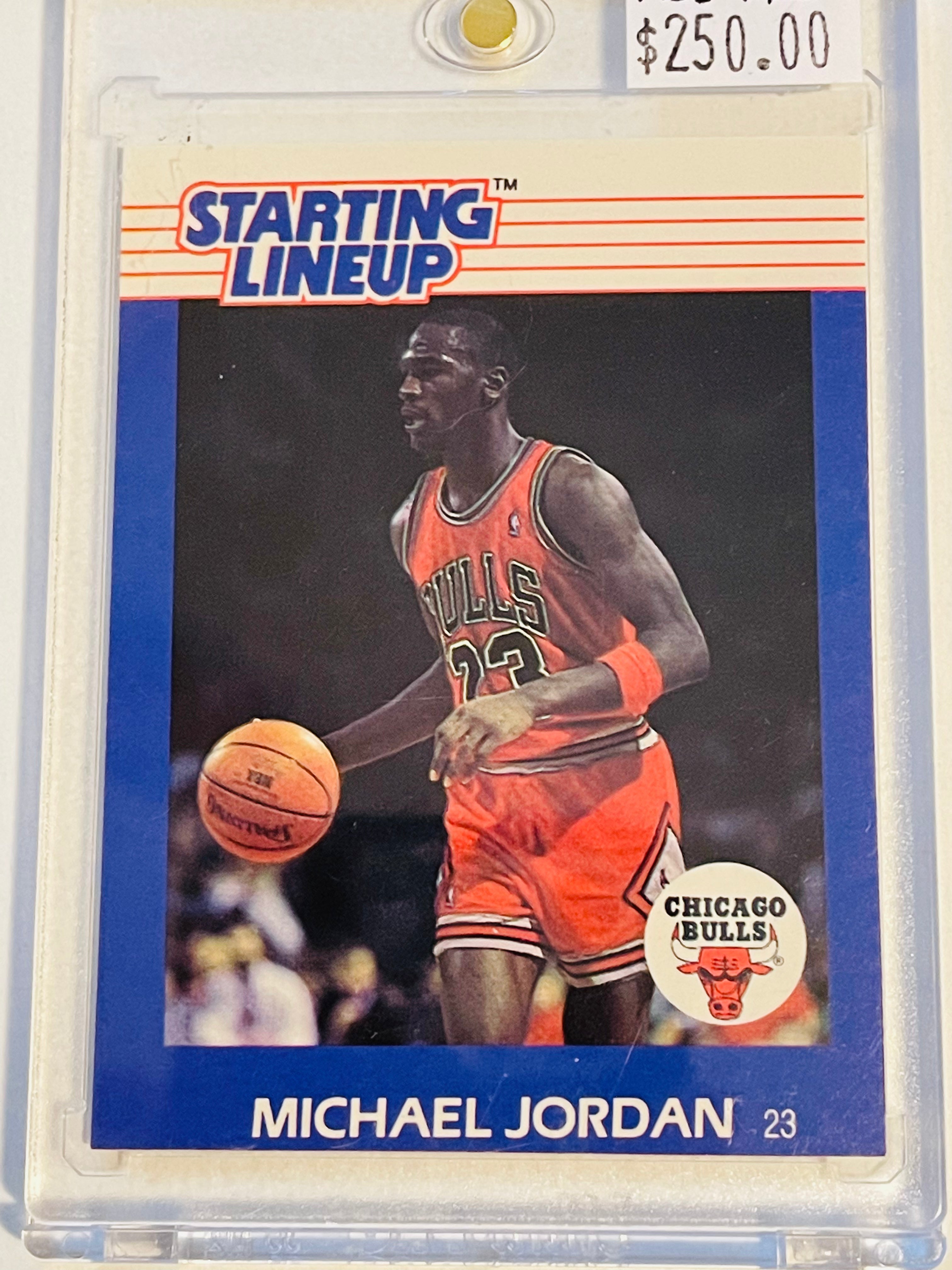 1988 Michael Jordan Starting Lineup Rare Basketball Card - High Grade Condition - Perfect for Collectors & Sports Memorabilia Enthusiasts
