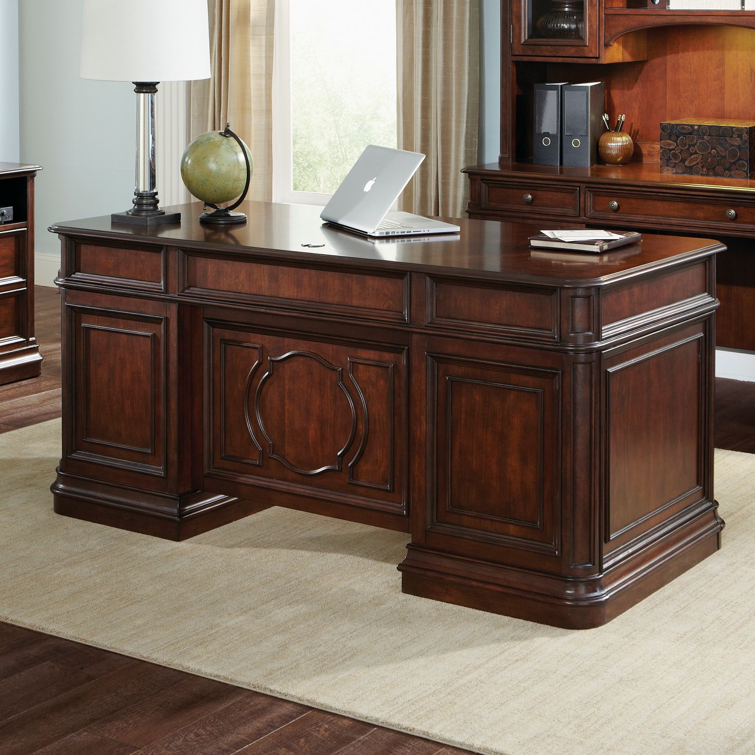 Premium Modern Executive Desk - High-Quality Office Furniture for Professionals | Perfect for Home Office, Corporate Workspace & Business Meetings