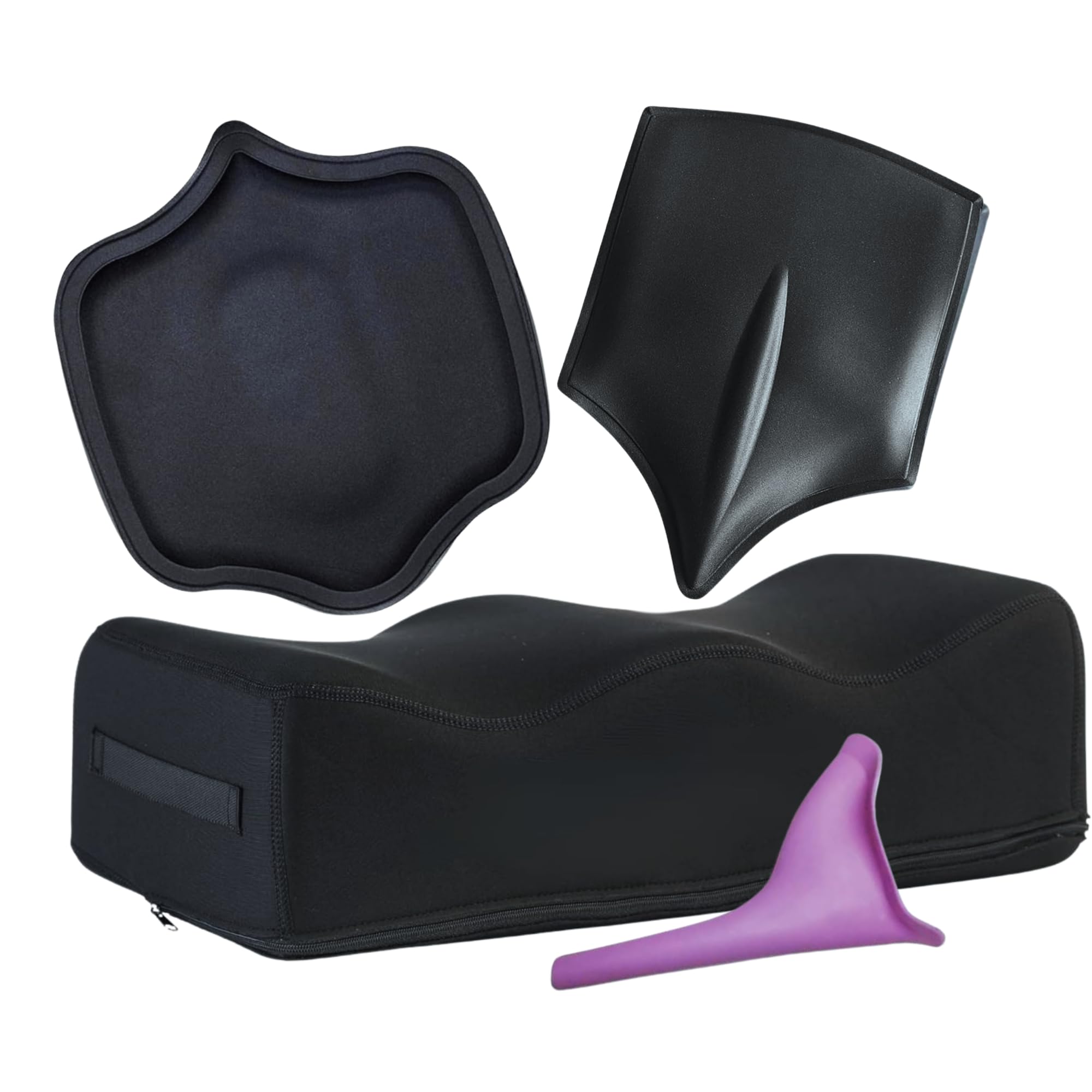 Post-Surgery BBL Pillow with Lipo Foam Board & Ab Board - Soft Butt Cushion for Liposuction Recovery - Comfortable Booty Pillow for Sitting After BBL Surgery - Perfect for Home, Office & Travel Use
