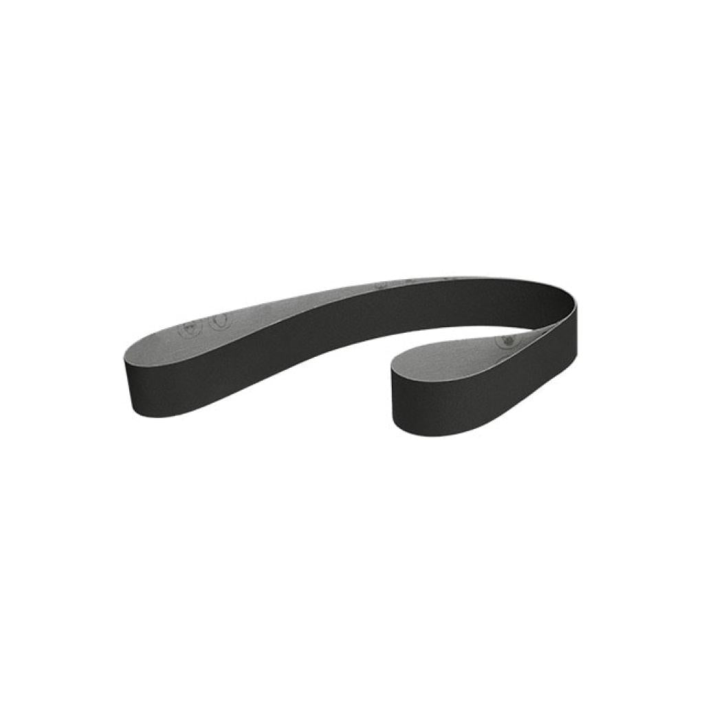 3M 464W Cloth Belt - 1 Inch x 77 Inch, 400 YF Weight, Film Lok, Single Flex Abrasive Sanding Belt for Woodworking & Metal Polishing
