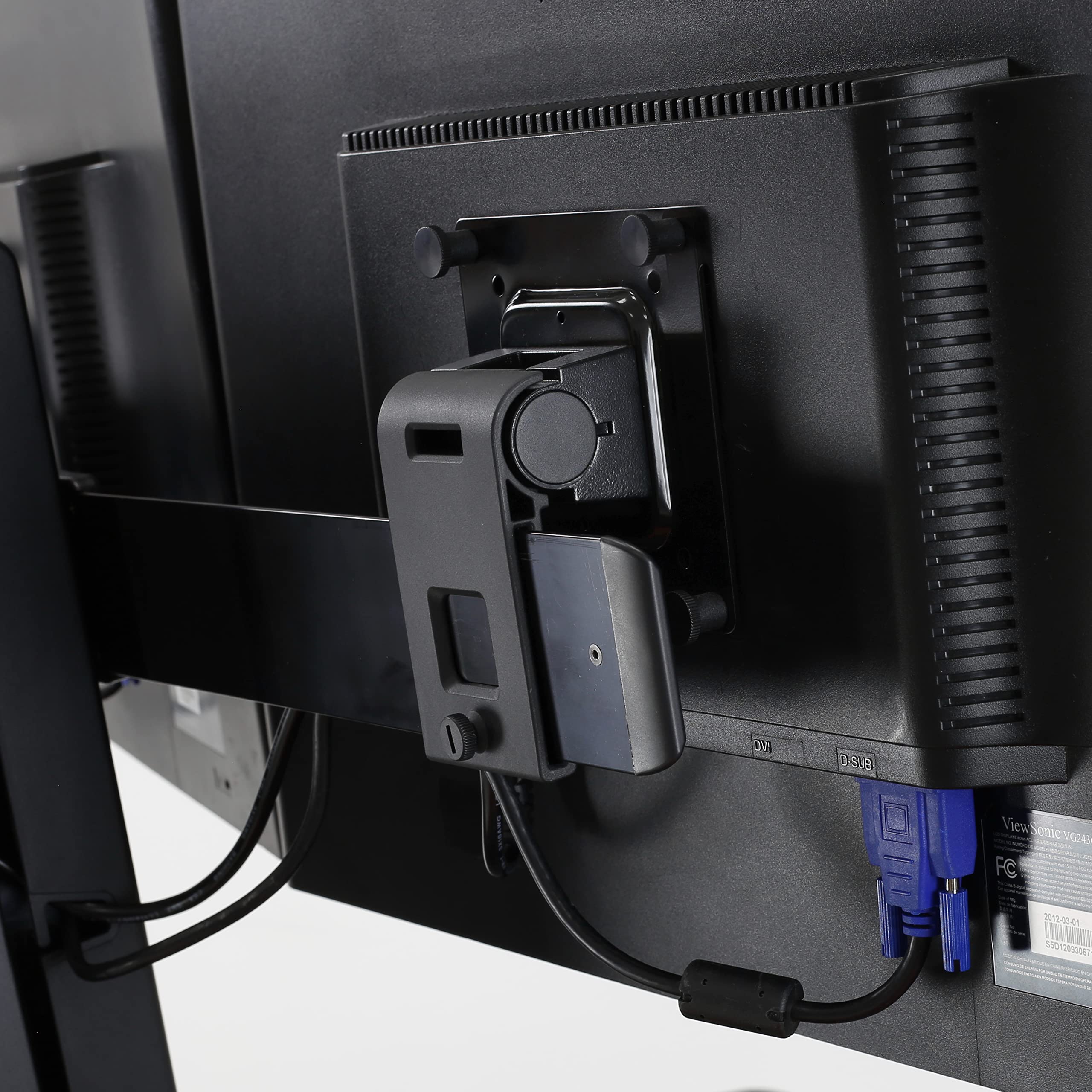 Ergotron Dual Monitor Tilt Pivot Kit - Adjustable Mount for 2 Screens (0-11 lbs Each) - Compatible with WorkFit-S, WorkFit-A, WorkFit-C & Neo-Flex Stands - Perfect for Home Office & Workspace Ergonomics
