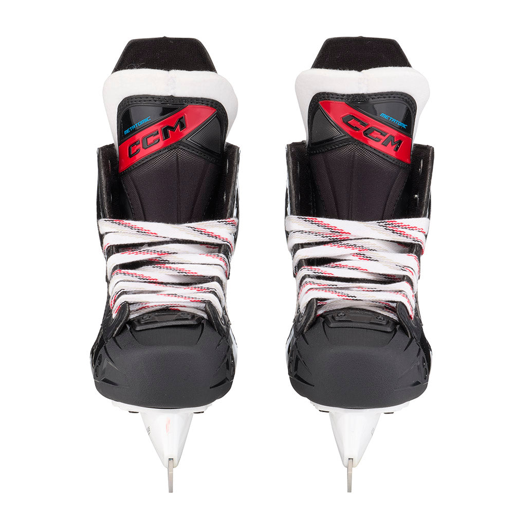 CCM Jetspeed Shock 2023 Junior Ice Hockey Skates - Lightweight Performance Skates for Youth Players - Perfect for Competitive Games & Practice Sessions