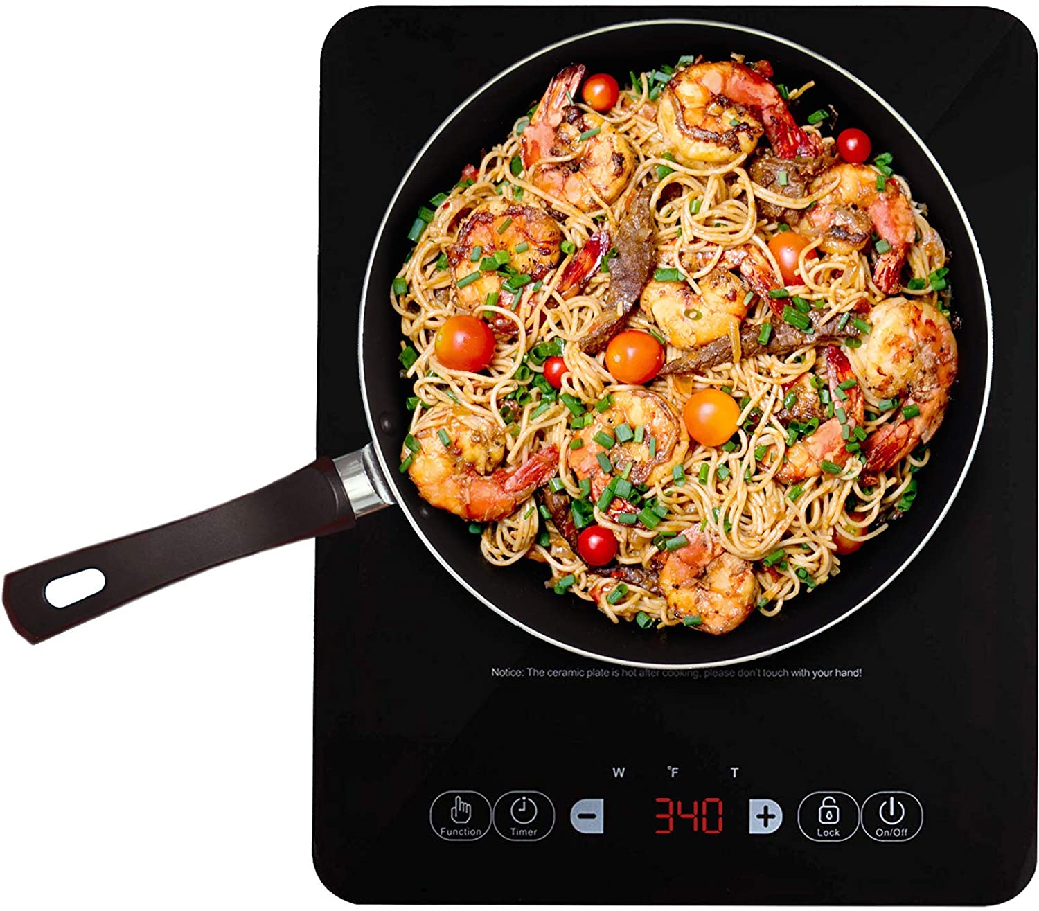 BYORENT IX 3050 Induction Cooktop - Certified Refurbished with 1-Year Home Warranty | Energy Efficient Electric Stove for Kitchen, Dorm & RV Cooking