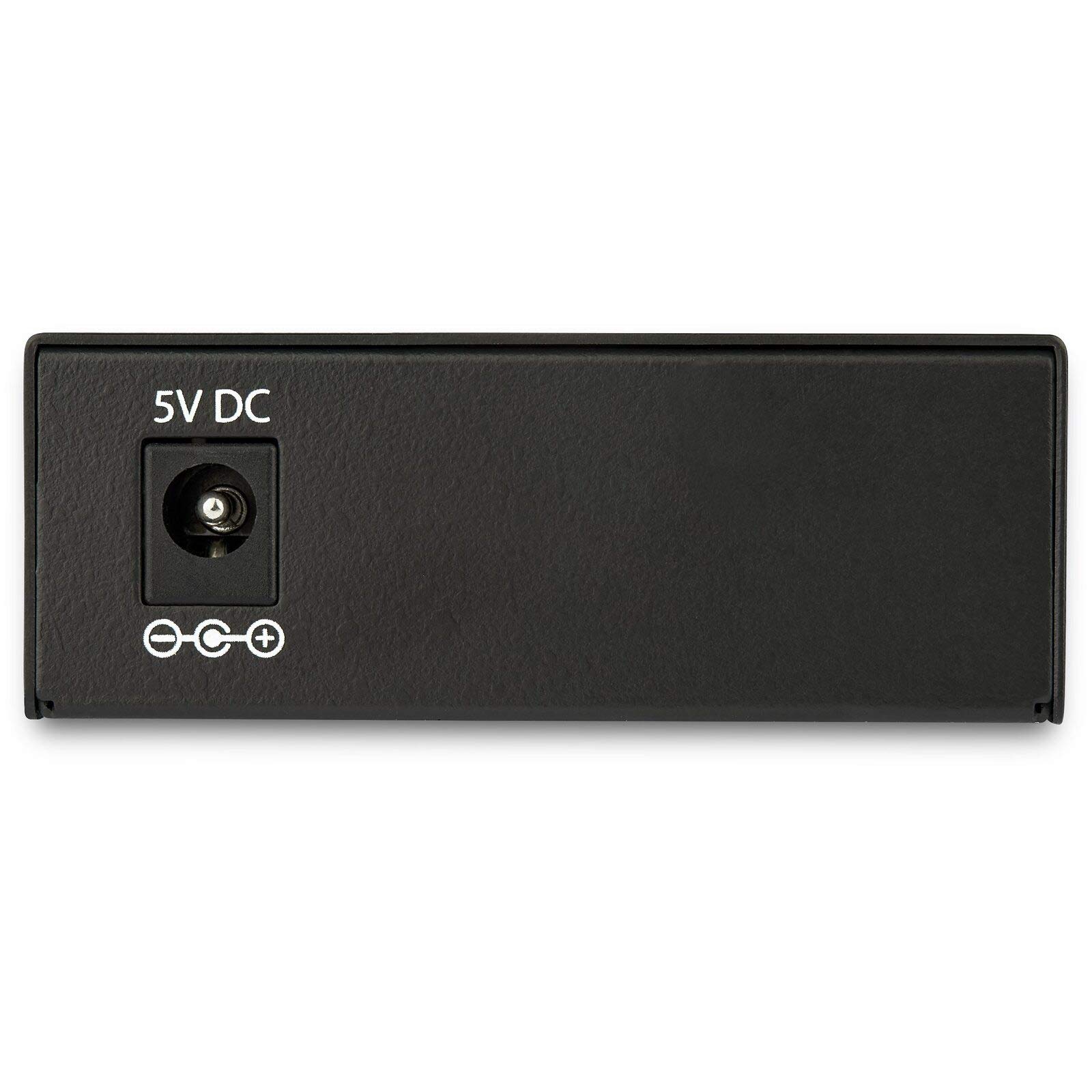 Gigabit Ethernet Fiber Media Converter - Compact 850nm Multimode LC SFP - 550m Range for High-Speed Network Connectivity in Offices, Data Centers & Smart Homes