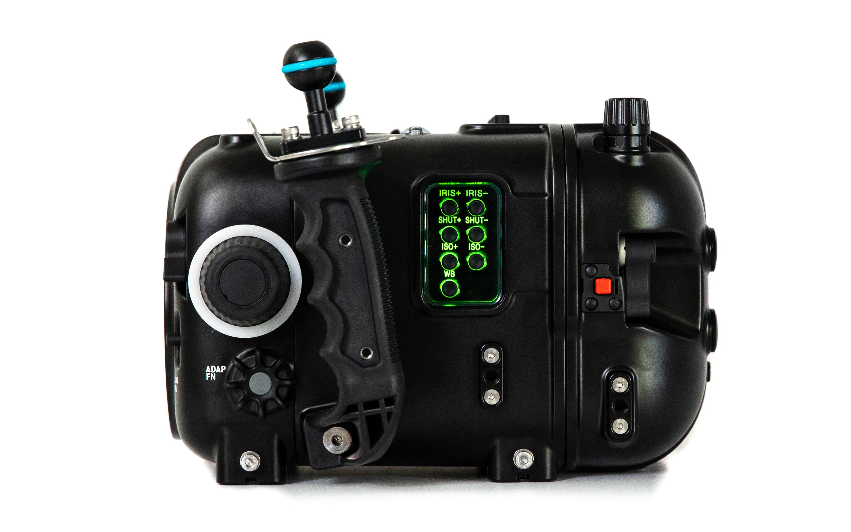 Nauticam RED V RAPTOR Underwater Housing for RED V RAPTOR 8K Cinema Camera - Professional Waterproof Case for Scuba Diving & Underwater Filmmaking