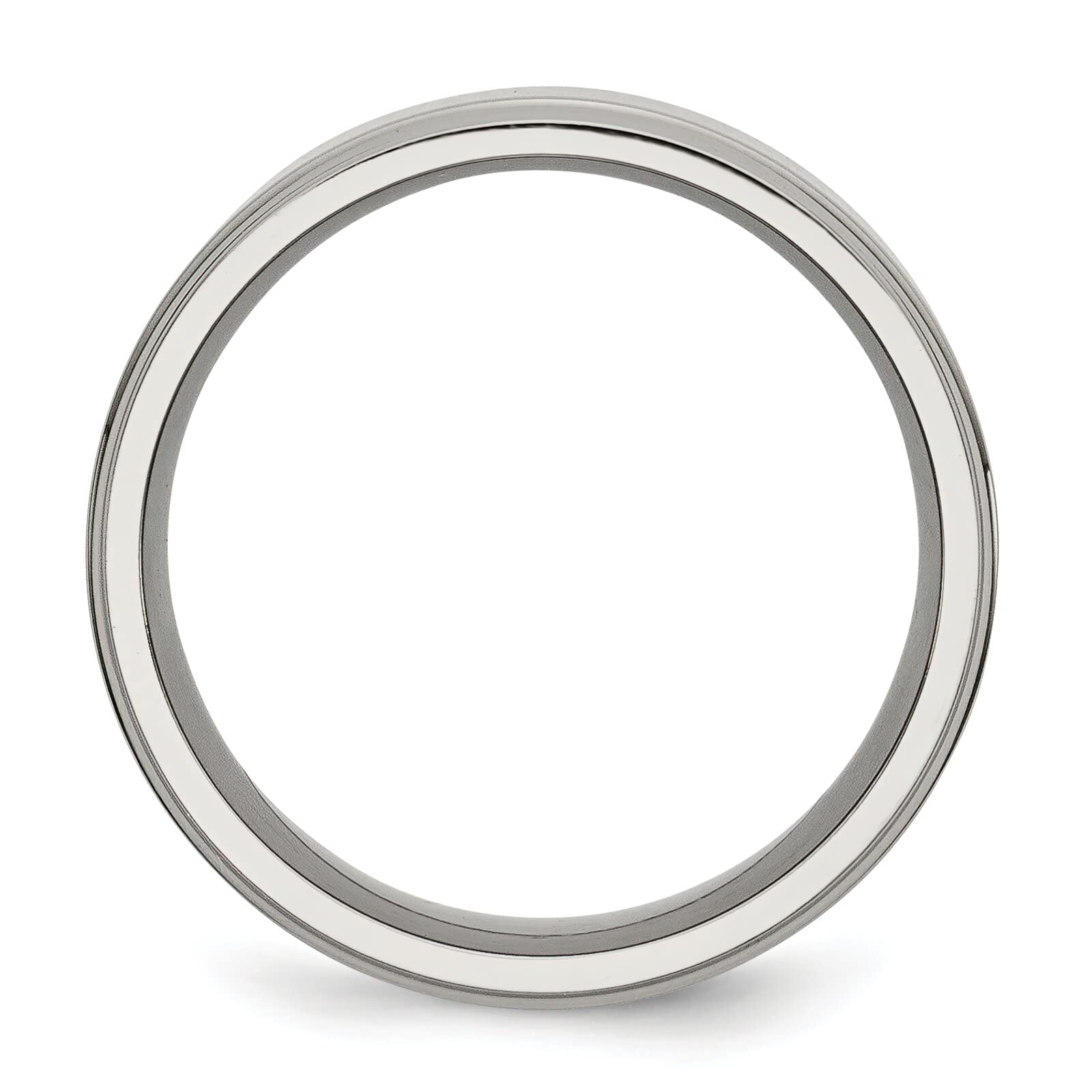 8mm Titanium Men's Wedding Ring Band - Size 9.5 - Durable & Comfortable Wedding Jewelry for Grooms, Engagements & Anniversaries