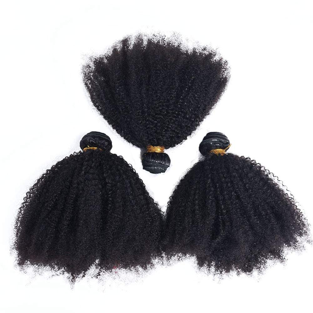 4B 4C Afro Kinky Curly Human Hair Bundles 22