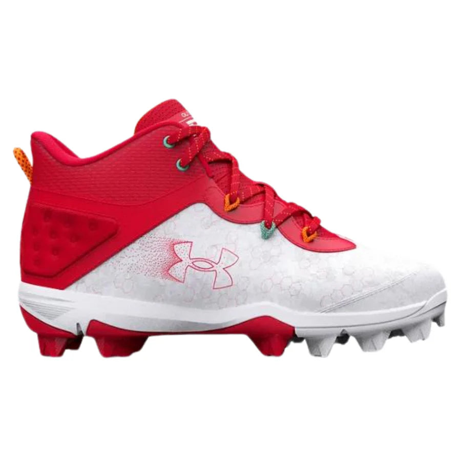 Harper 8 Mid RM Baseball Cleats for Kids - Lightweight & Durable Youth Baseball Shoes for Boys & Girls - Perfect for Little League, Training, and Field Sports