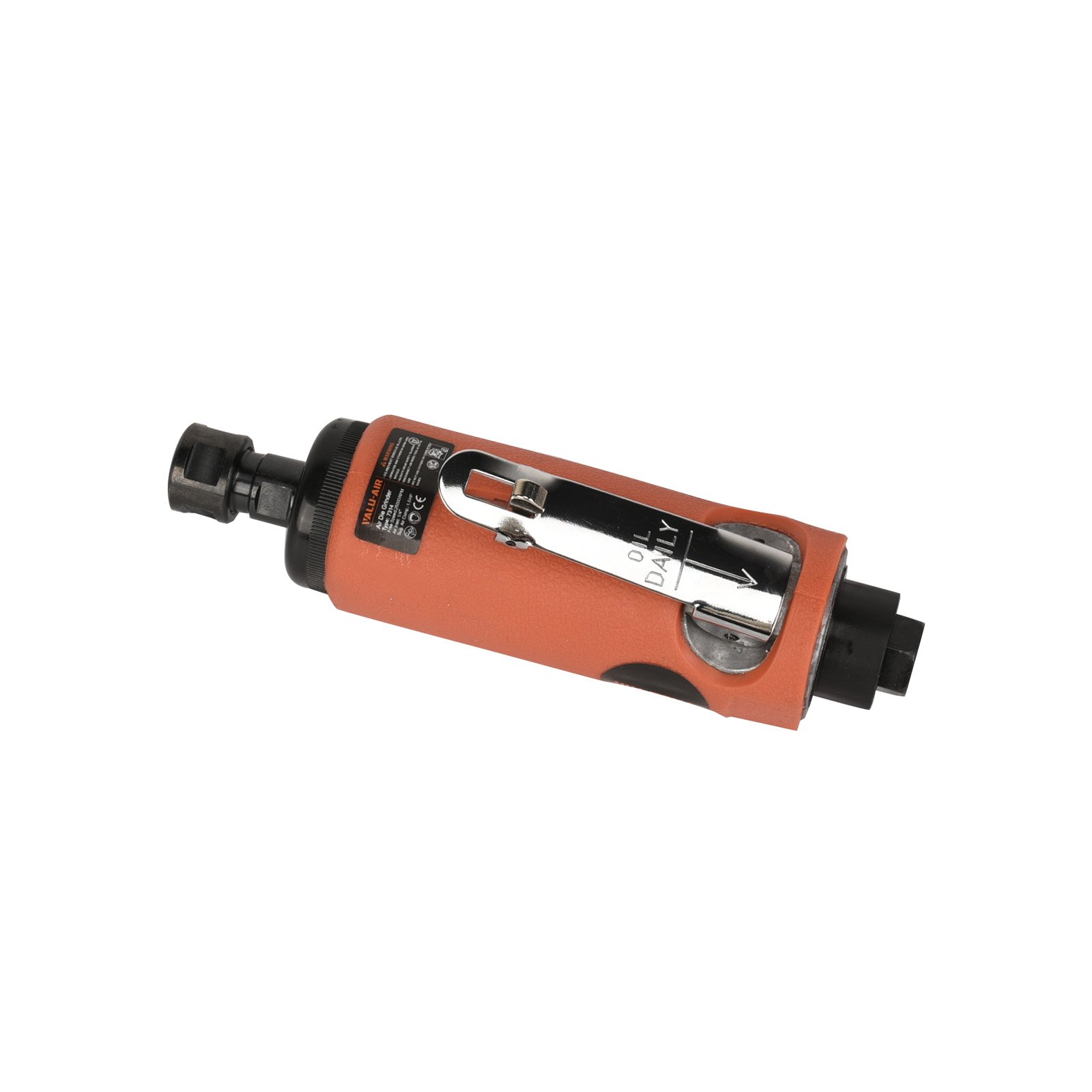 Valu-Air 7314 1/4-Inch Compact Straight Air Die Grinder - High Speed Pneumatic Tool for Metal Polishing, Wood Carving & Automotive Detailing