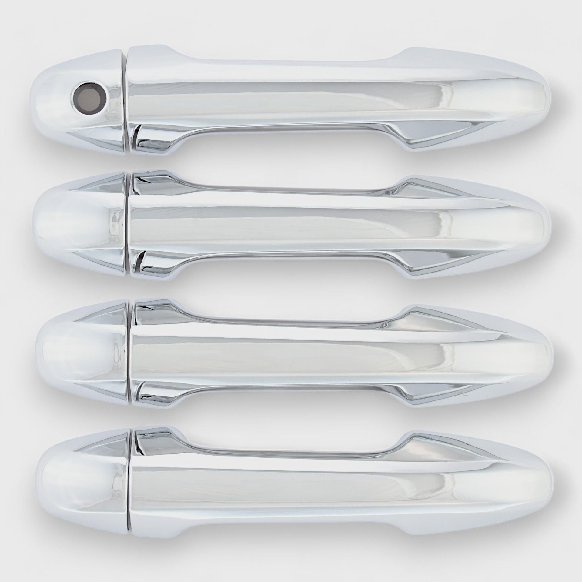 DH316 Chrome Door Handle Cover with Keyless Sensors - Secure & Stylish Upgrade for Home, Office, and Commercial Doors