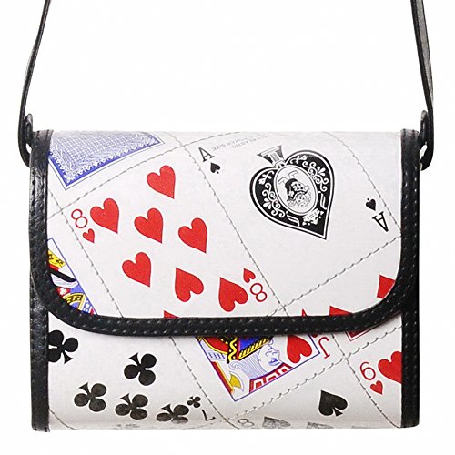 Stylish Playing Cards Crossbody Bag - Perfect Gift for Poker Players, Casino Enthusiasts, Wife & Daughter | Ideal for Las Vegas Trips, Parties & Everyday Use