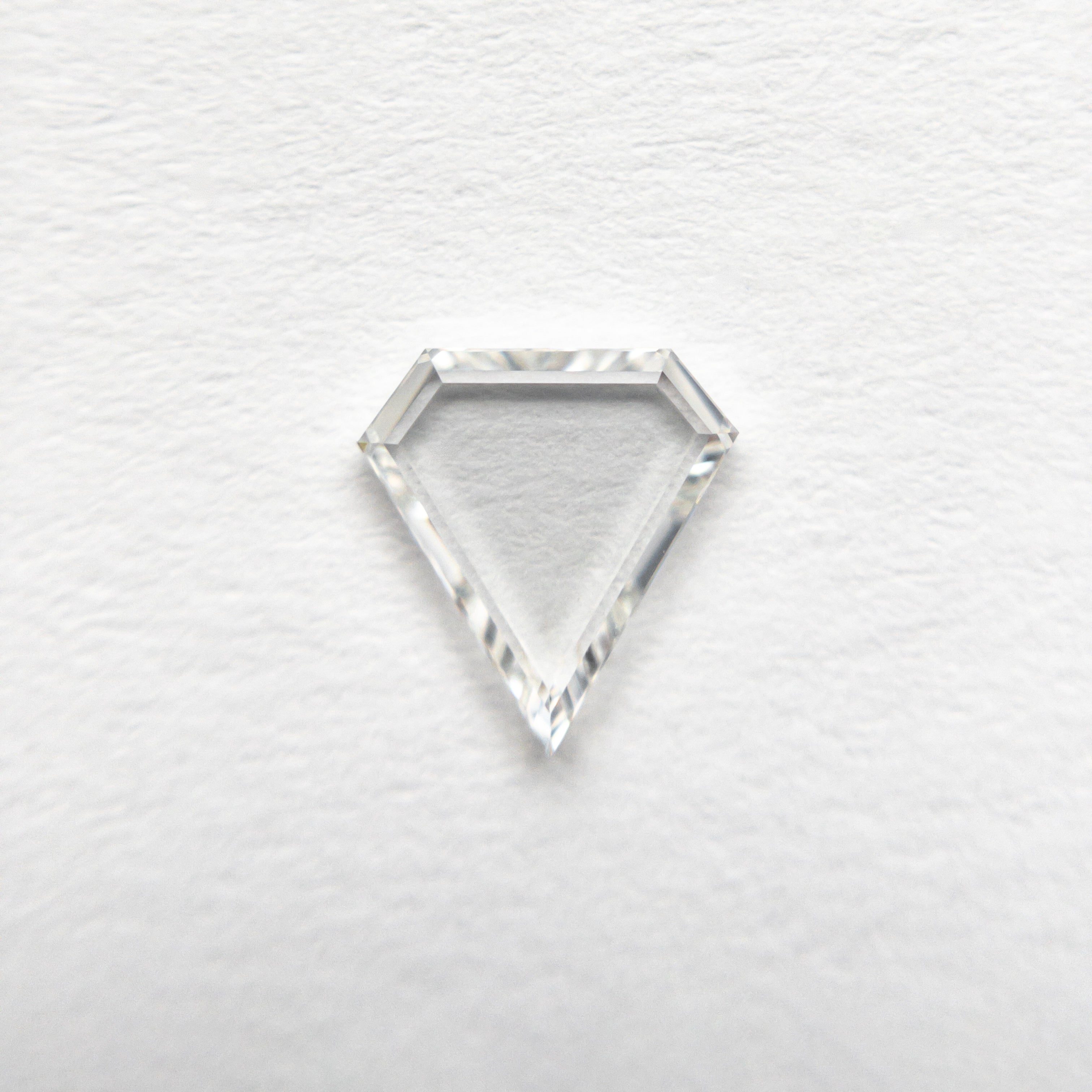 0.50ct VS2 G Shield Portrait Cut Diamond - 6.75x6.36x1.36mm for Engagement Rings & Fine Jewelry Making