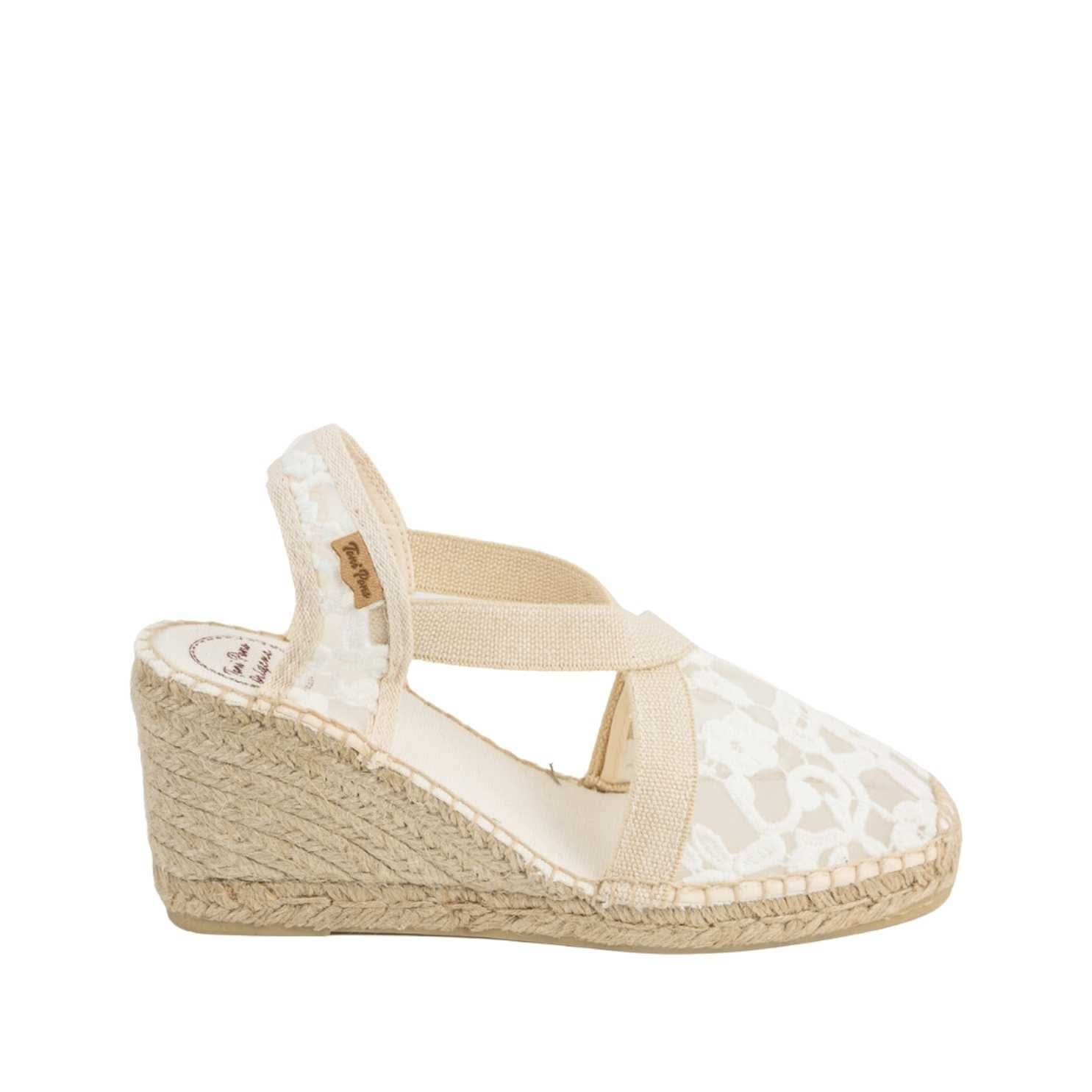 Women's Comfortable Cotton Blend Wedge Espadrille Shoes - Breathable Summer Sandals for Beach, Walking & Casual Outfits | Terra 7ZD