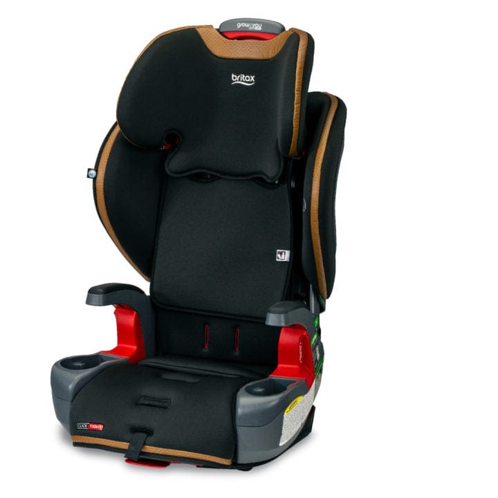Britax Grow With You Clicktight Booster Car Seat - Safe & Adjustable for Kids 3-12 Years - Perfect for School, Travel & Family Road Trips