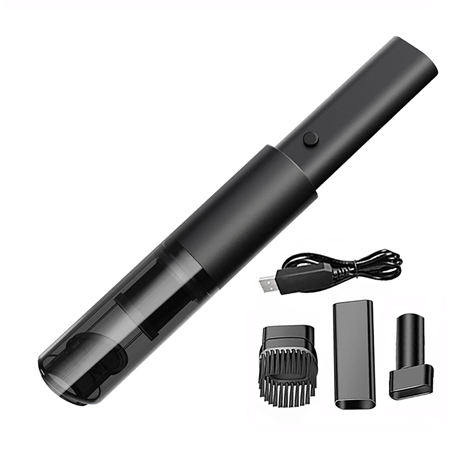 6000PA Powerful Cordless Handheld Vacuum Cleaner - Rechargeable, Lightweight & Portable for Pet Hair, Home, Car Cleaning - Black | Ideal for Quick Cleanups, Upholstery, Stairs & Hard-to-Reach Areas