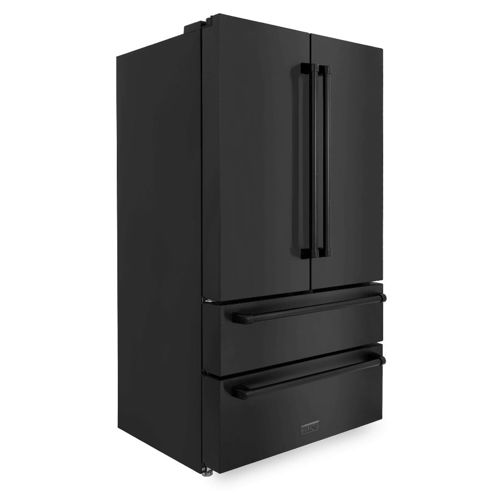 ZLINE 30-inch Black Stainless Steel Kitchen Package - Dual Fuel Range & Over-the-Range Microwave (3KPR RABOTRH30) | Premium Appliance Bundle for Modern Kitchens | Perfect for Home Renovations & Chef-Inspired Cooking Spaces