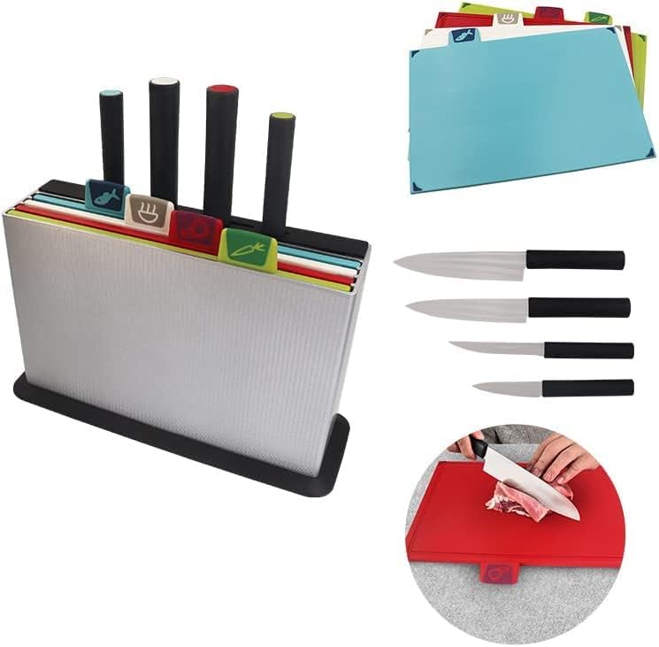 Milex TOTAL KNIFE - Premium Stainless Steel Kitchen Knife Set for Professional Chefs & Home Cooking | Perfect for Slicing, Dicing, Chopping Vegetables & Meat