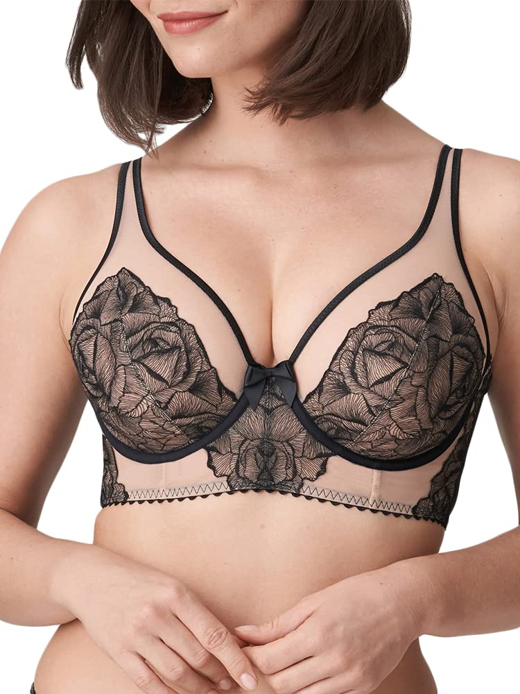 PrimaDonna Women's Balconette Bra - Comfortable Lace Underwire Push Up Bra for Everyday Wear & Special Occasions