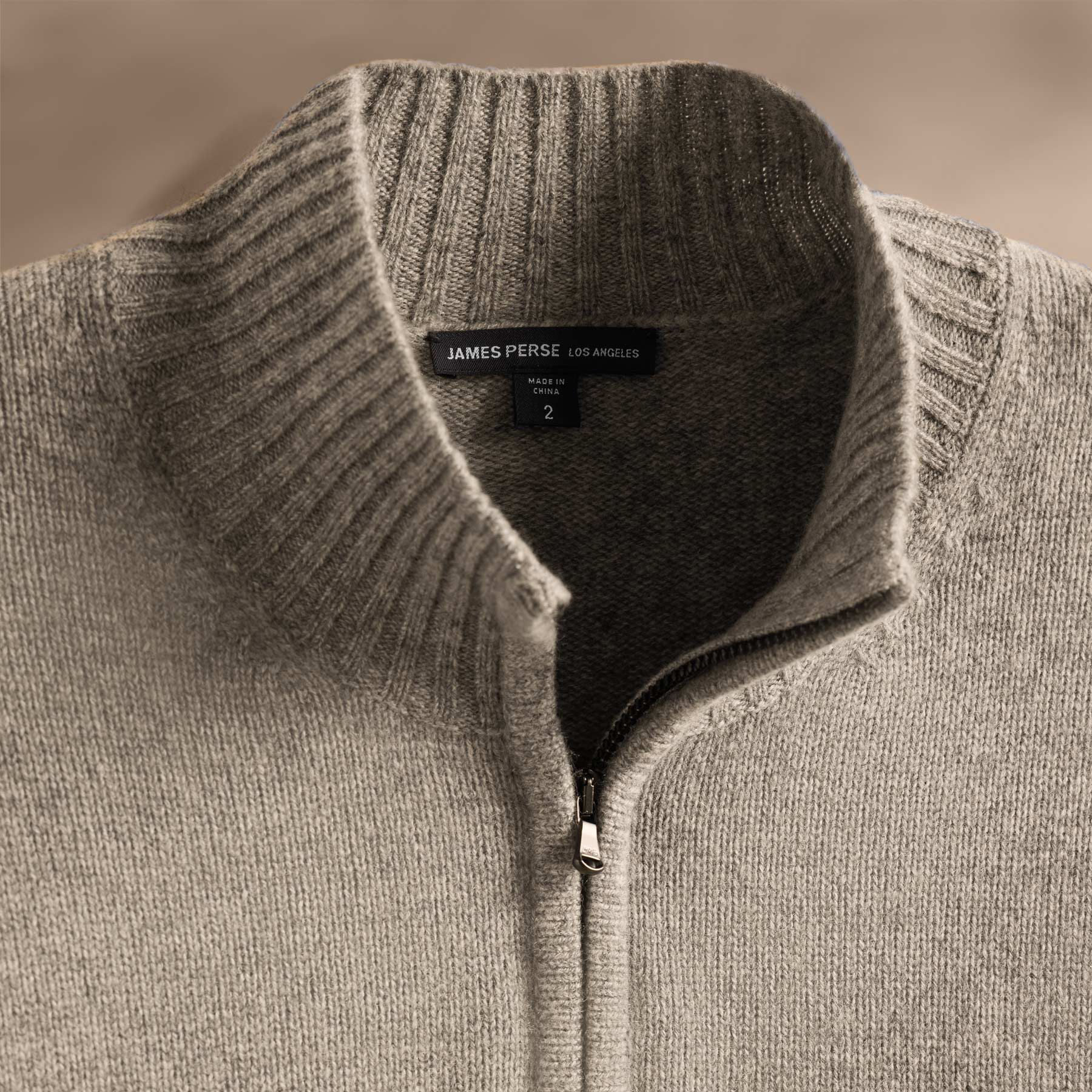 Luxury Cashmere Half Zip Sweater for Men & Women | Soft & Warm Winter Pullover | Coyote Brown | Perfect for Casual Outings & Office Wear