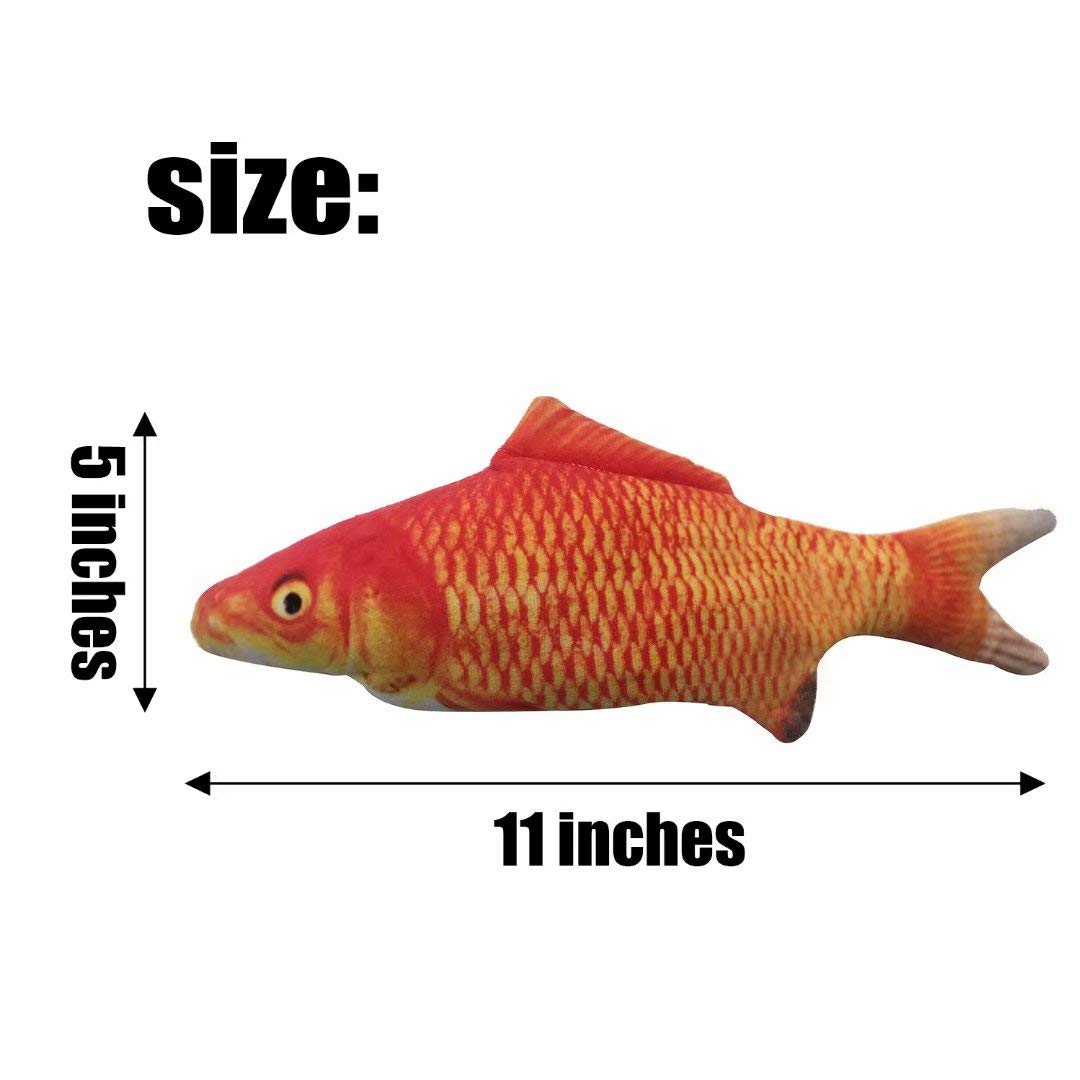Interactive Electric Moving Fish Plush Toy - Realistic Swimming Motion for Kids, Pets & Sensory Play - Perfect for Gifts, Parties & Autism Therapy