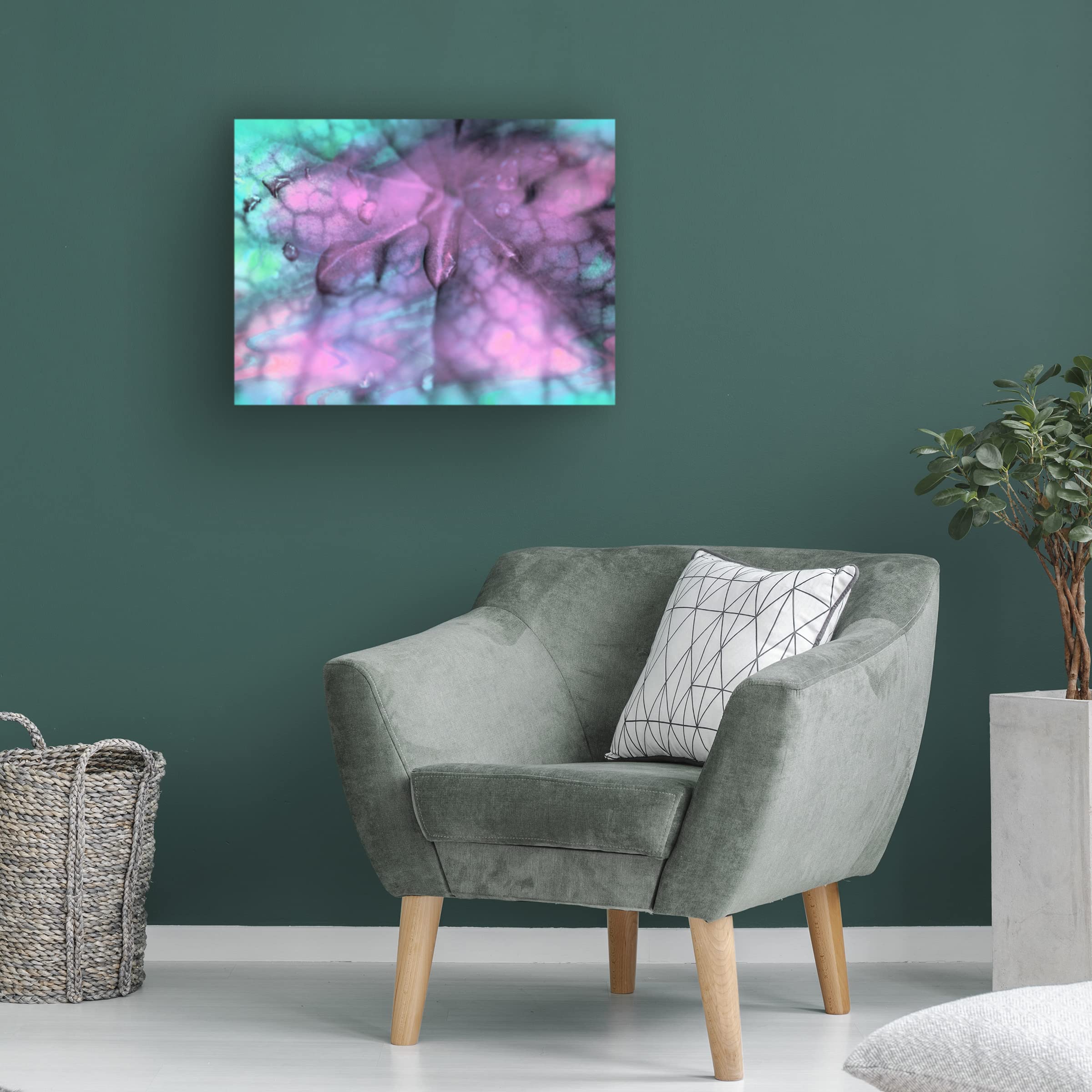 Trademark Fine Art 'Celestial Dew Drops II' Canvas Wall Art by Eva Bane - Modern Abstract Painting for Living Room, Bedroom & Office Decor