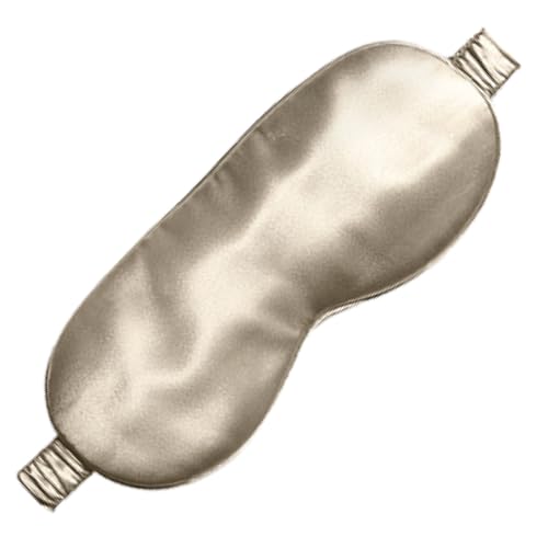 Silk Eye Mask - Nude Champagne