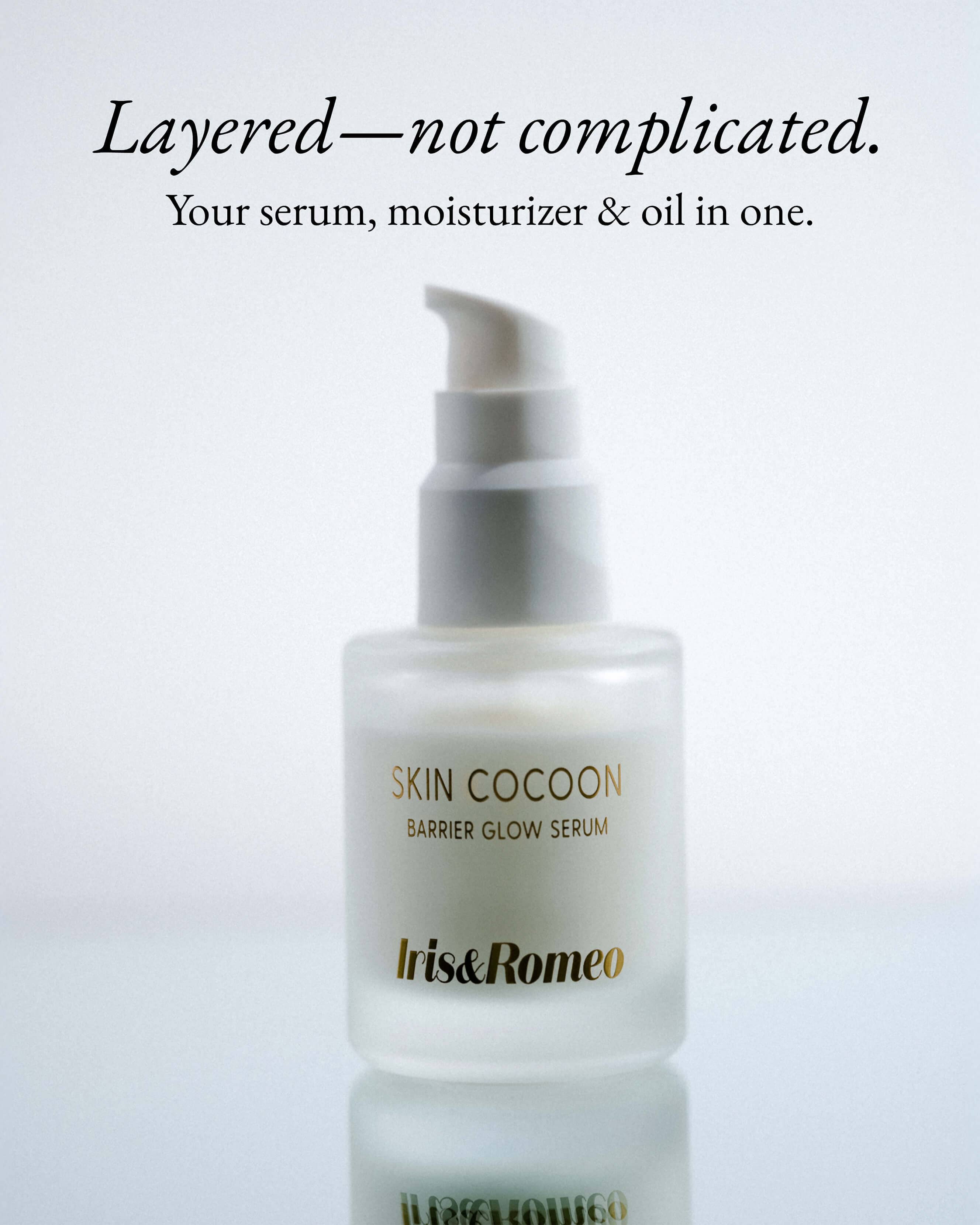 Skin Cocoon Barrier Glow Serum - Hydrating Face Serum for Dry & Sensitive Skin | Anti-Aging & Brightening Treatment | Perfect for Night Routine & Daily Skincare Regimen
