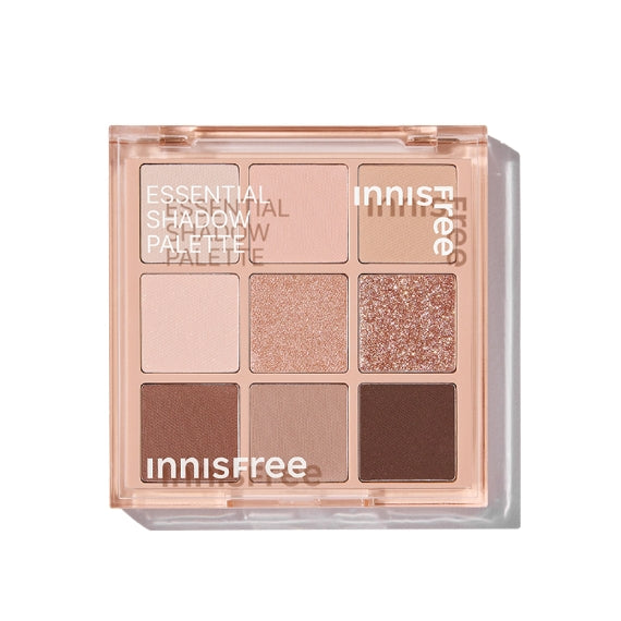 Innisfree Essential Eyeshadow Palette - 10 Natural Matte & Shimmer Shades for Everyday Makeup | Vegan & Cruelty-Free | Perfect for Day to Night Looks, Office & Party Makeup