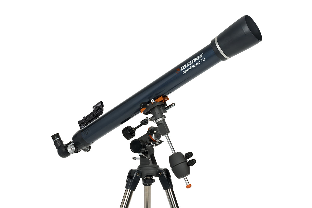AstroMaster 70EQ Telescope - Professional Astronomy Telescope for Beginners & Adults with 70mm Aperture, Perfect for Stargazing, Moon Observation & Astrophotography - Ideal for Backyard, Camping & Outdoor Adventures