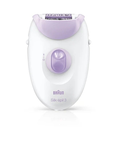 Braun Silk-épil 3 SoftPerfection Epilator for Women - Hair Removal Device with 20 Tweezer System, Cordless & Wet/Dry Use - Perfect for Legs, Underarms, Bikini Line & Full Body Hair Removal at Home or Travel