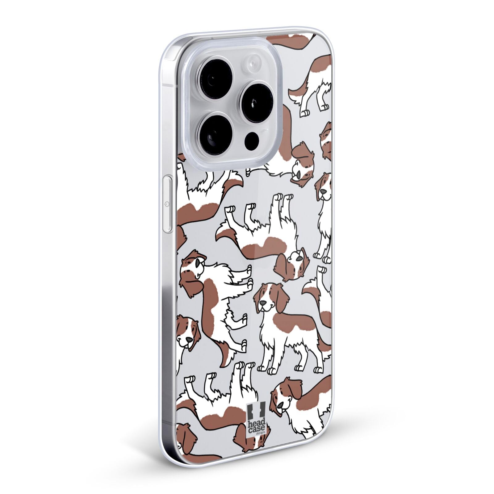 Welsh Springer Spaniel Dog Breed Soft Gel Case Compatible with Apple iPhone 13 Pro Max - Cute Pet Lover Phone Cover for Protection & Style - Perfect for Dog Owners, Animal Lovers & Everyday Use