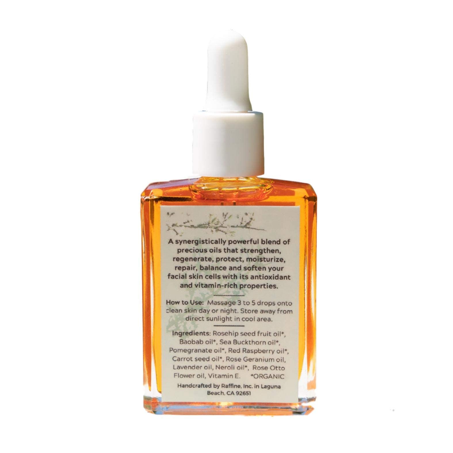 Sierra Dawn Skincare Rejuvenating Rosehip & Sea Buckthorn Facial Serum - Anti-Aging Face Serum for Dry Skin, Wrinkles & Fine Lines - Perfect for Night Routine & Daily Hydration
