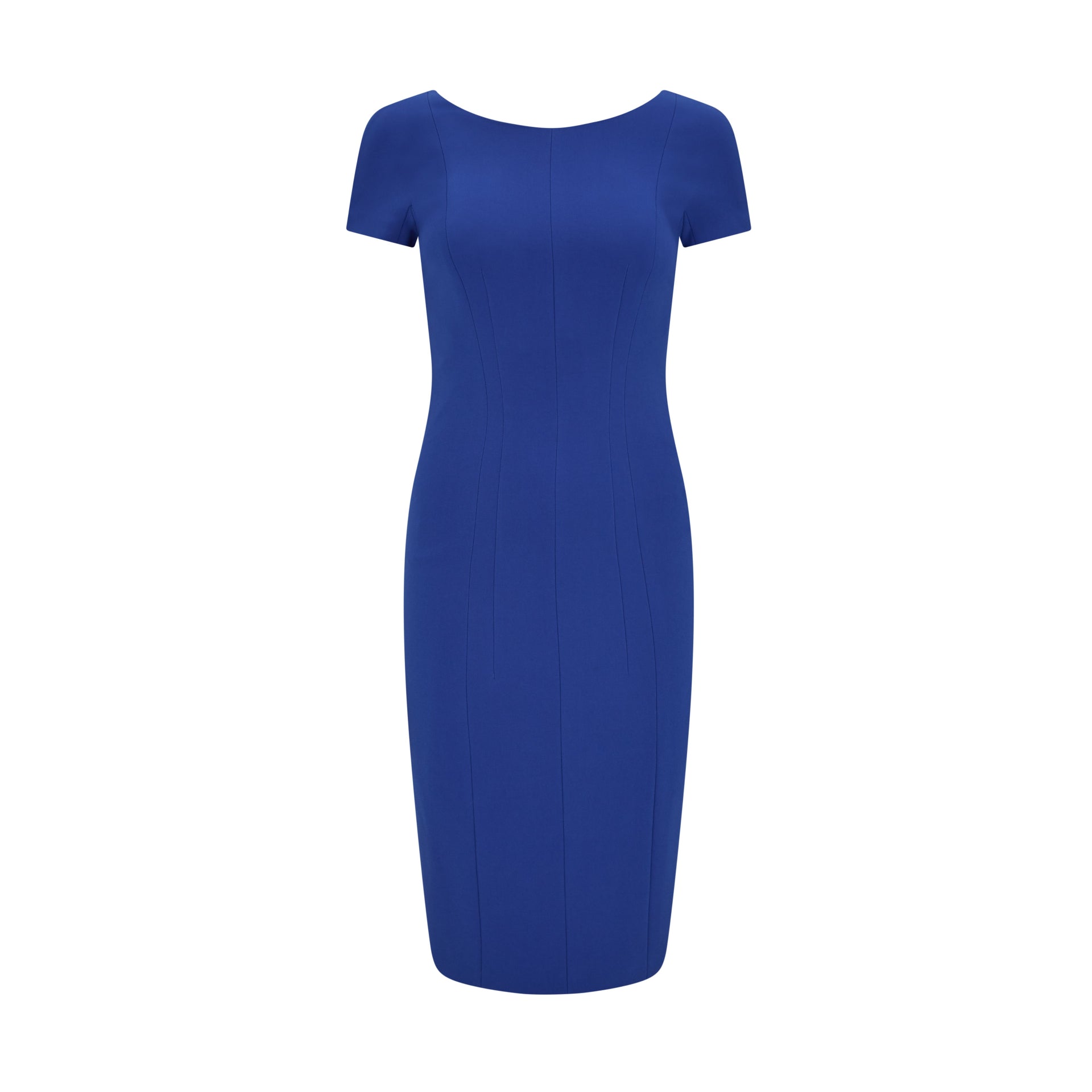Elegant Tailored Blue Dress for Women | Formal & Casual Occasions | Perfect for Office, Party & Evening Wear