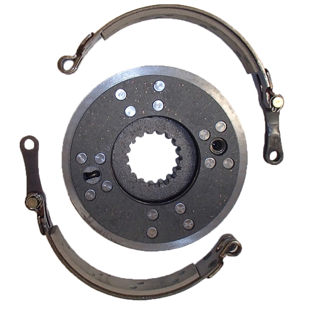 Stevens Lake Parts Brake Assembly with Oil Seal - Compatible with Case Backhoe 430 480 480B 480C 480D 530 580 - Heavy Duty Replacement for Construction & Farming Equipment
