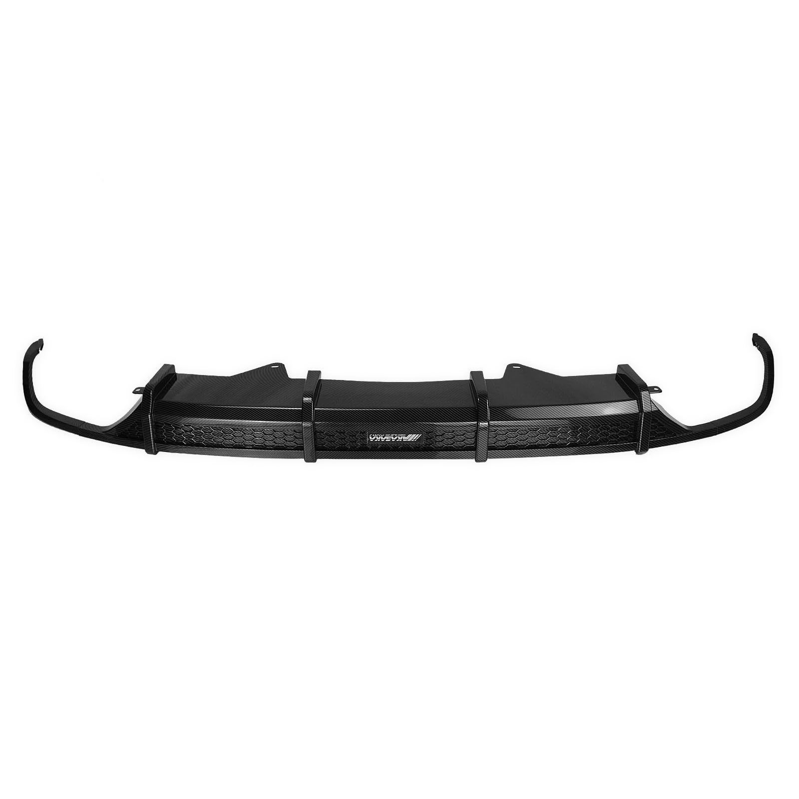 Carbon Fiber Rear Bumper Diffuser Lip Trim for 2018-2022 Honda Accord - Upgrade Your Car's Aerodynamics & Style for Street Racing & Show Cars