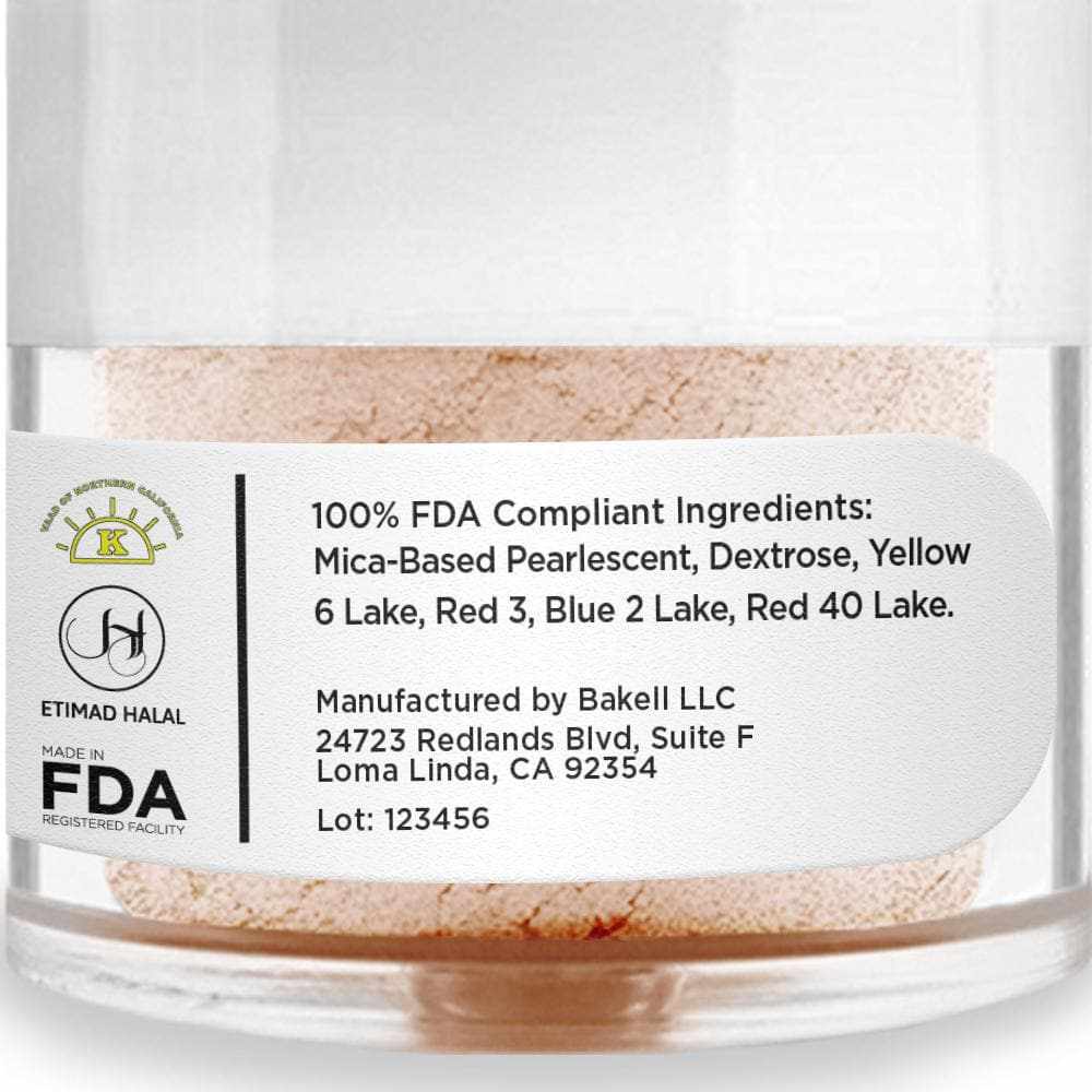 12-Piece Christmas Luster Dust Combo Pack B | Edible Cake Decorating Powder for Cookies, Cupcakes & Holiday Desserts | Perfect for Baking, DIY Crafts & Festive Treats