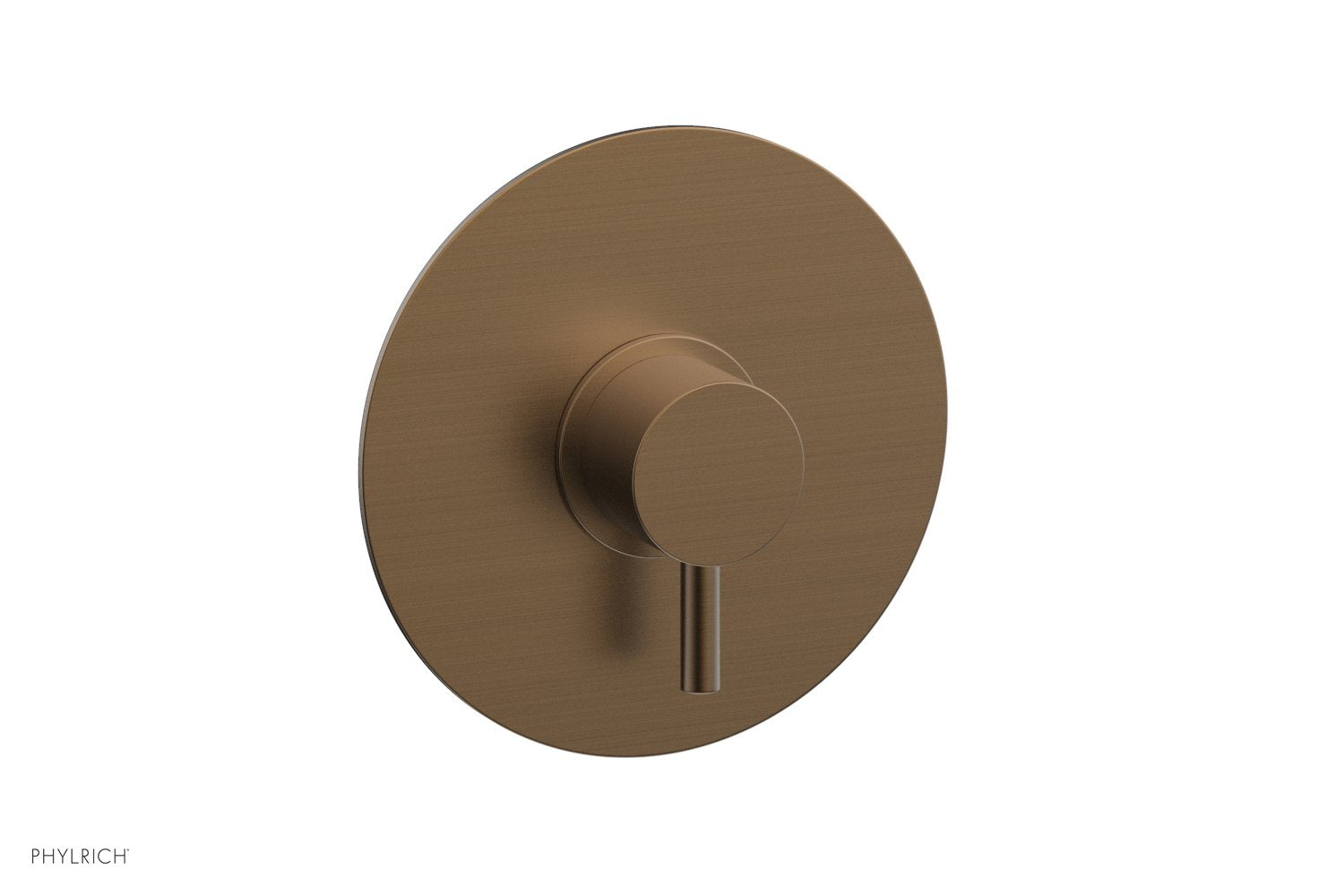 BASIC II Pressure Balance Round Shower Plate & Handle Trim with Lever Handle 4 183 - Perfect for Modern Bathroom Renovation and Spa-Like Shower Experience